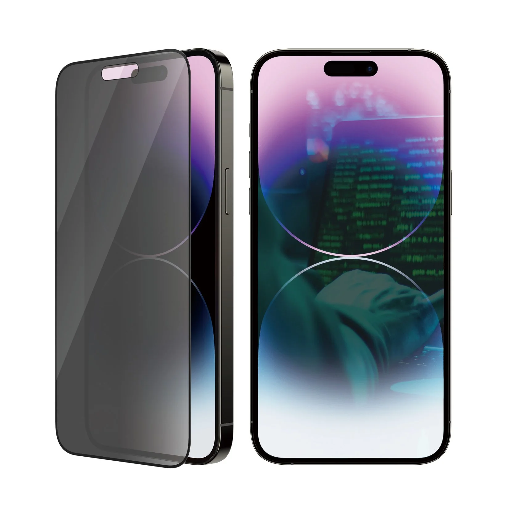 PanzerGlass® Privacy Screen Protector iPhone 14 Pro Max | Ultra-Wide Fit w. EasyAligner - Image 7