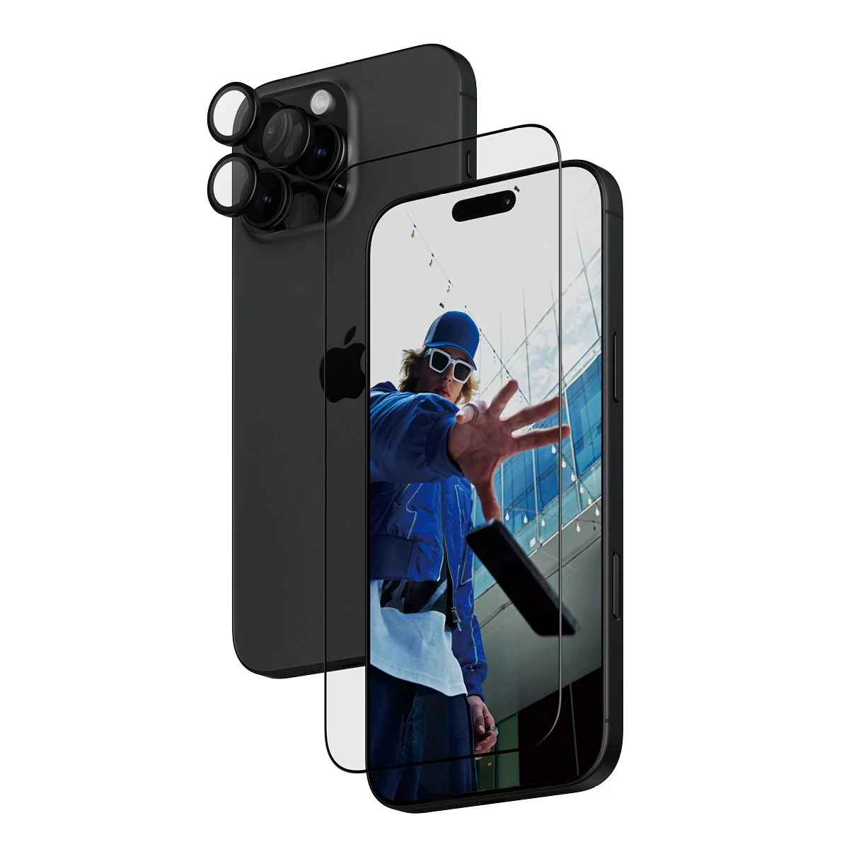 PanzerGlass® 2-in-1 Bundle iPhone 16 Pro Max