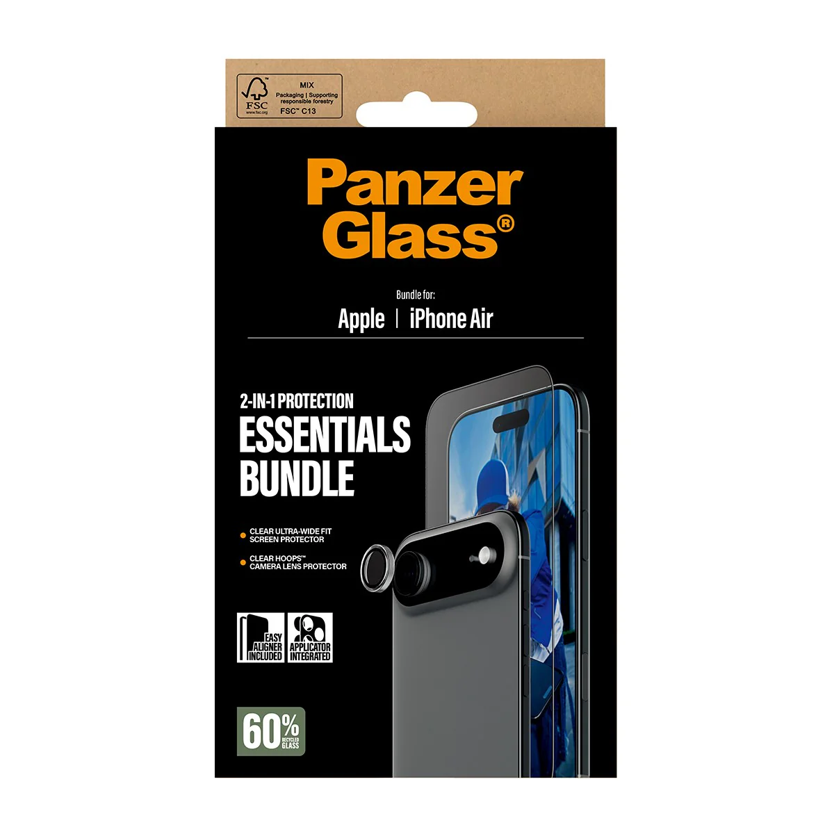PanzerGlass® 2-in-1 Essentials Bundle iPhone Air - Image 3