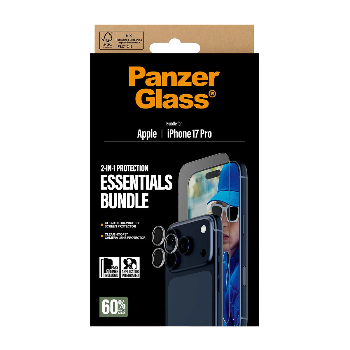 PanzerGlass® 2-in-1 Essentials Bundle iPhone 17 Pro - Image 3