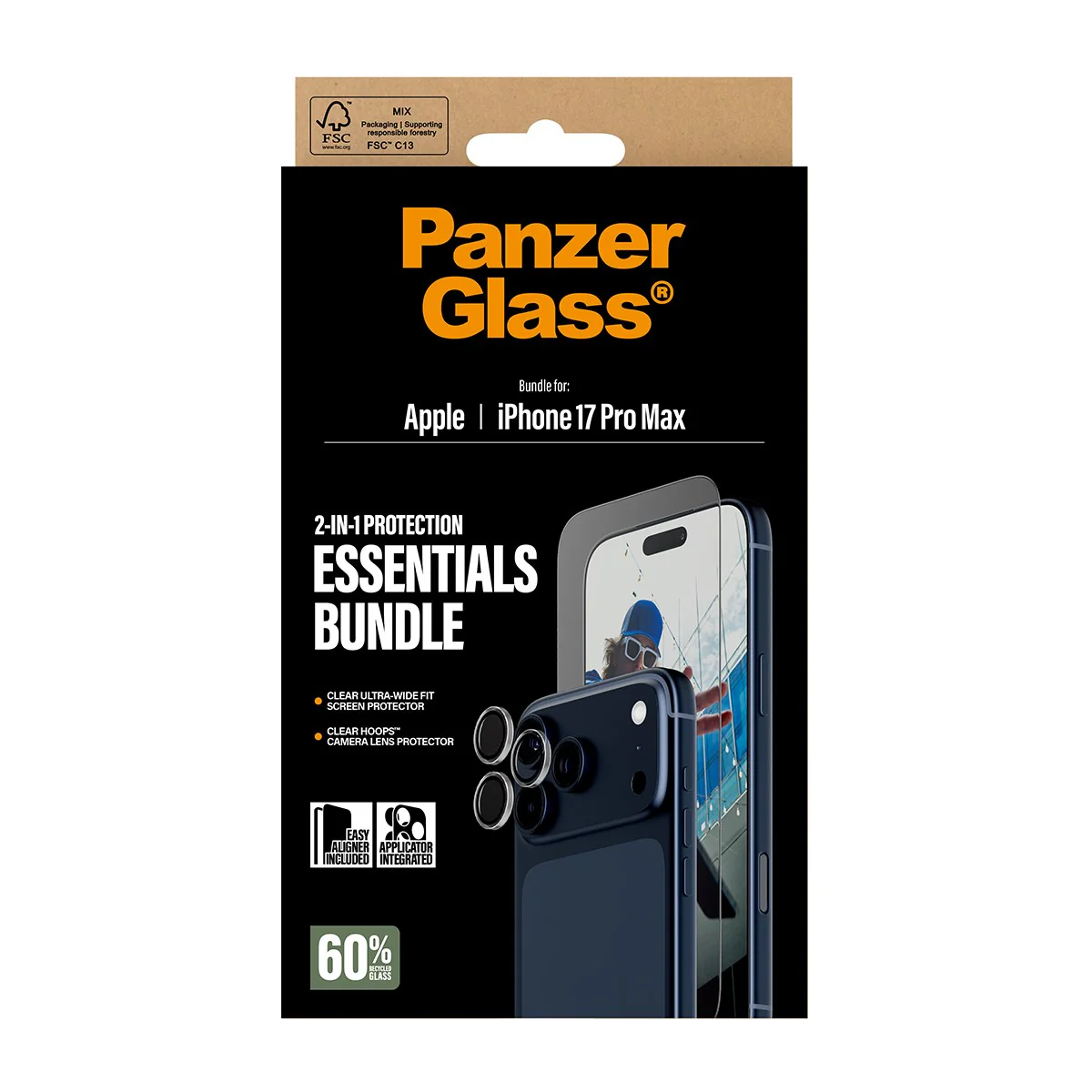 PanzerGlass® 2-in-1 Essentials Bundle iPhone 17 Pro Max - Image 3