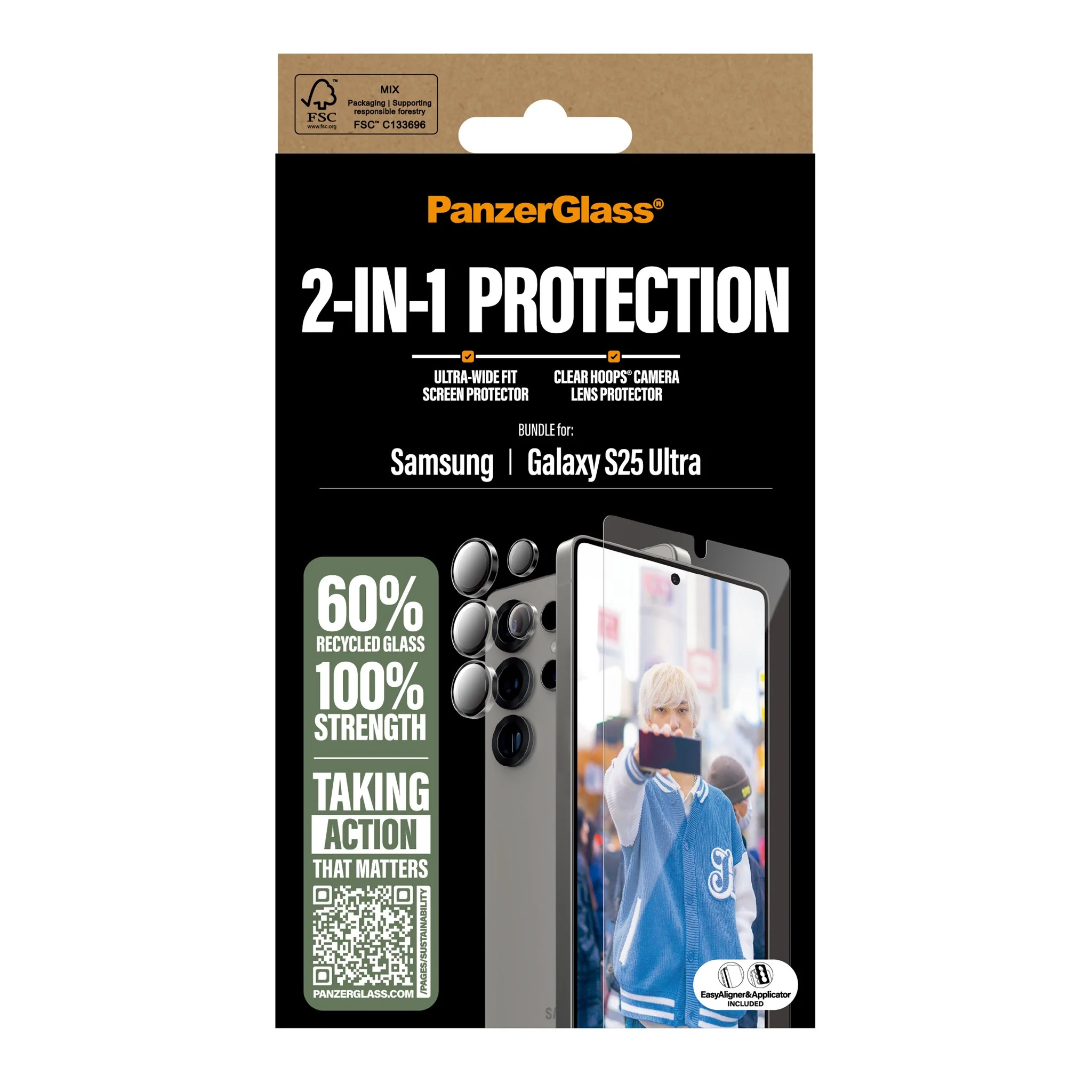 PanzerGlass® 2-in-1 Protection Bundle Samsung Galaxy S25 Ultra - Image 3