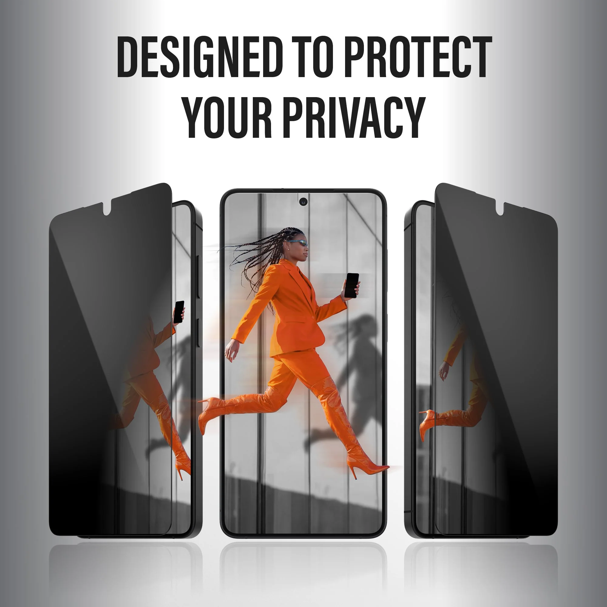 PanzerGlass® 2-Way Privacy Screen Protector Samsung Galaxy S26+ | Ultra-Wide Fit w. EasyAligner - Image 8