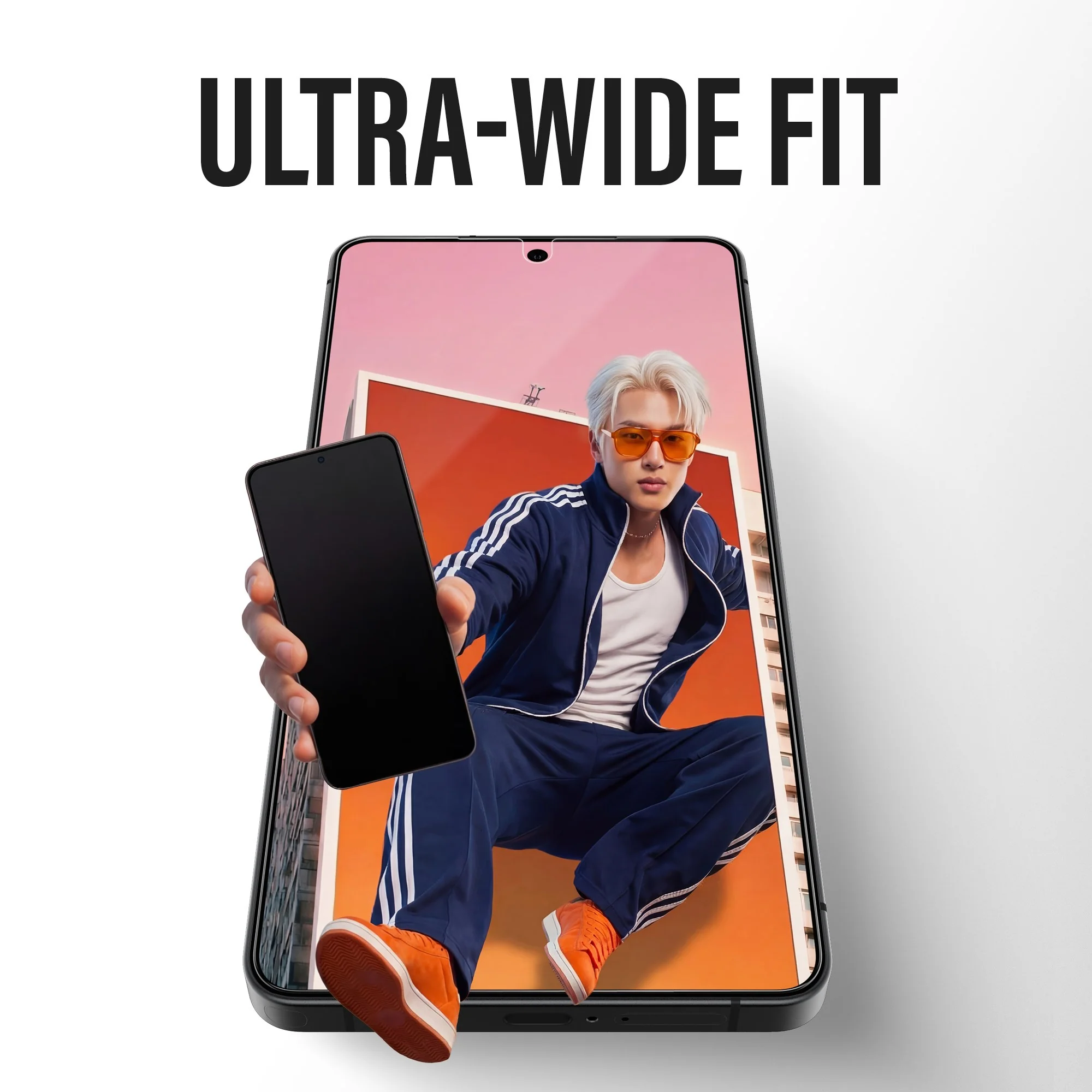 PanzerGlass® 2-Way Privacy Screen Protector Samsung Galaxy S26 Ultra | Ultra-Wide Fit w. EasyAligner - Image 13