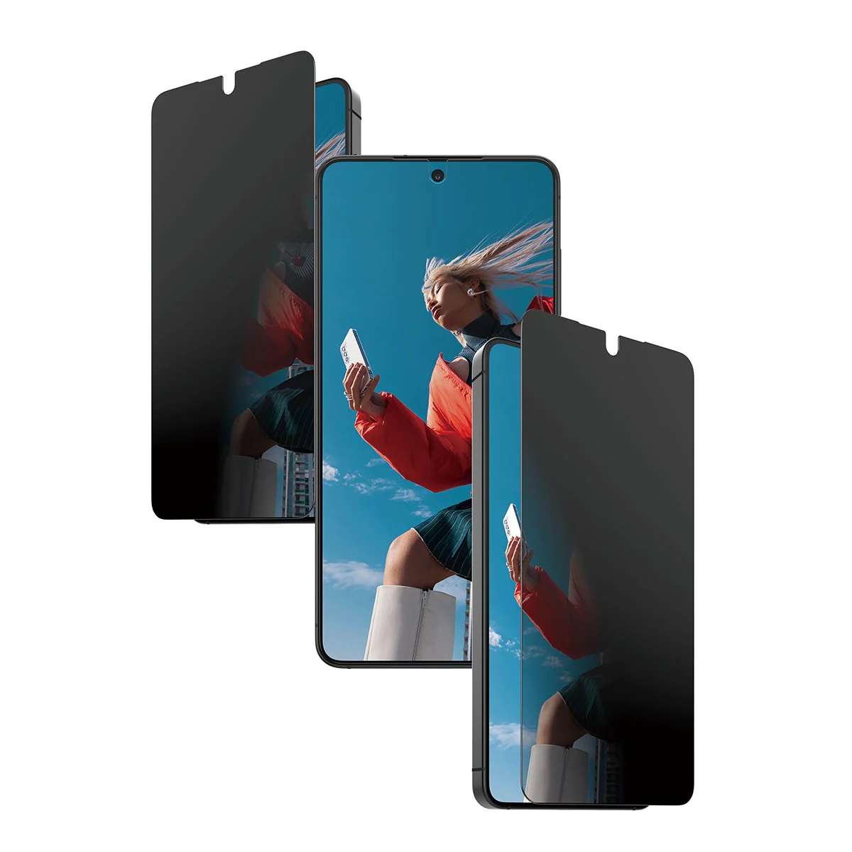 PanzerGlass® 2-Way Privacy Screen Protector Samsung Galaxy S26 | Ultra-Wide Fit w. EasyAligner