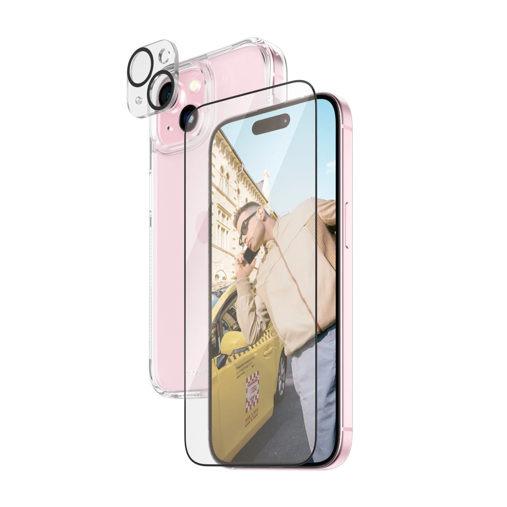 PanzerGlass® 3-in-1 Bundle iPhone 15