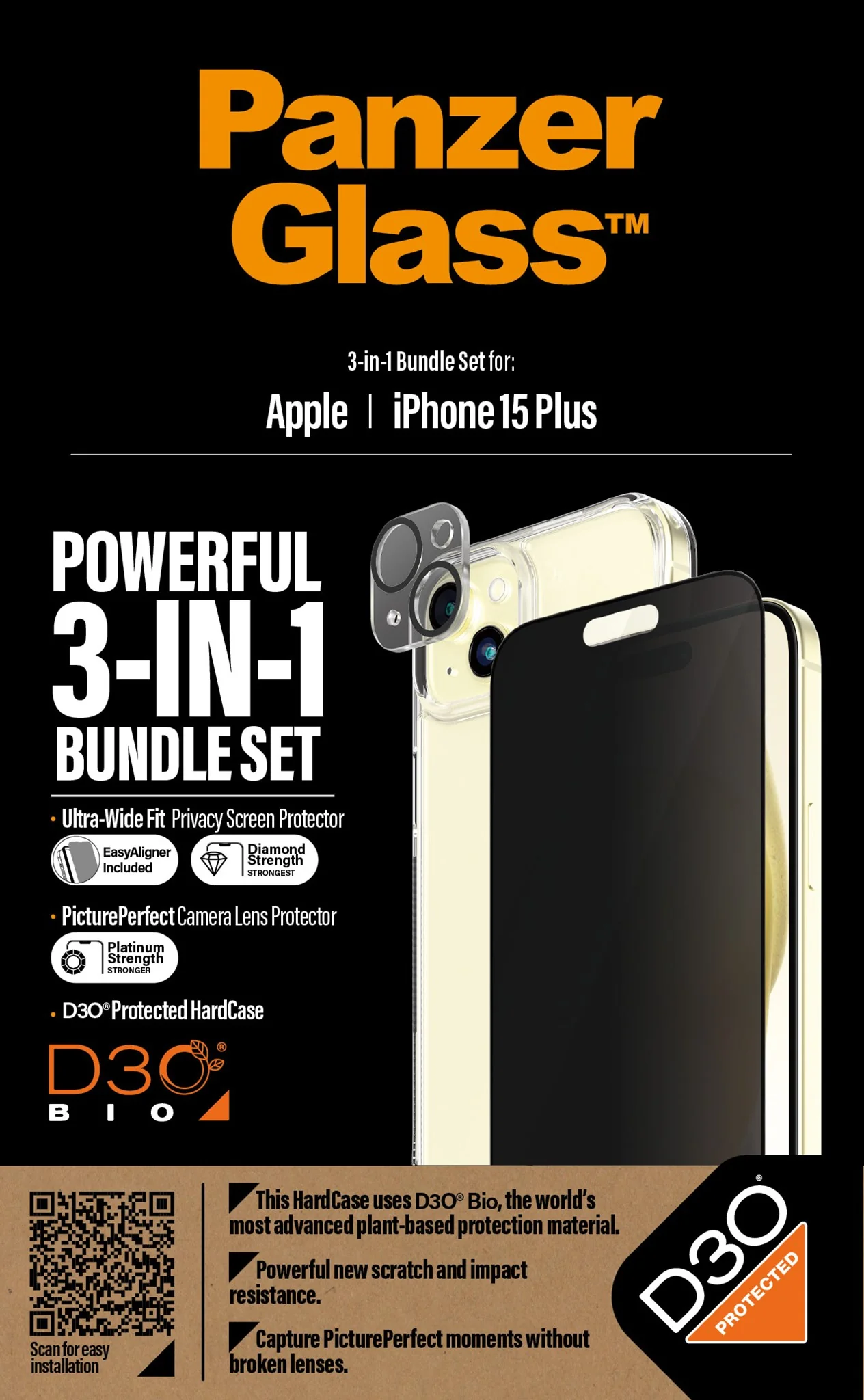 PanzerGlass® 3-in-1 Bundle iPhone 15 Plus - Image 5
