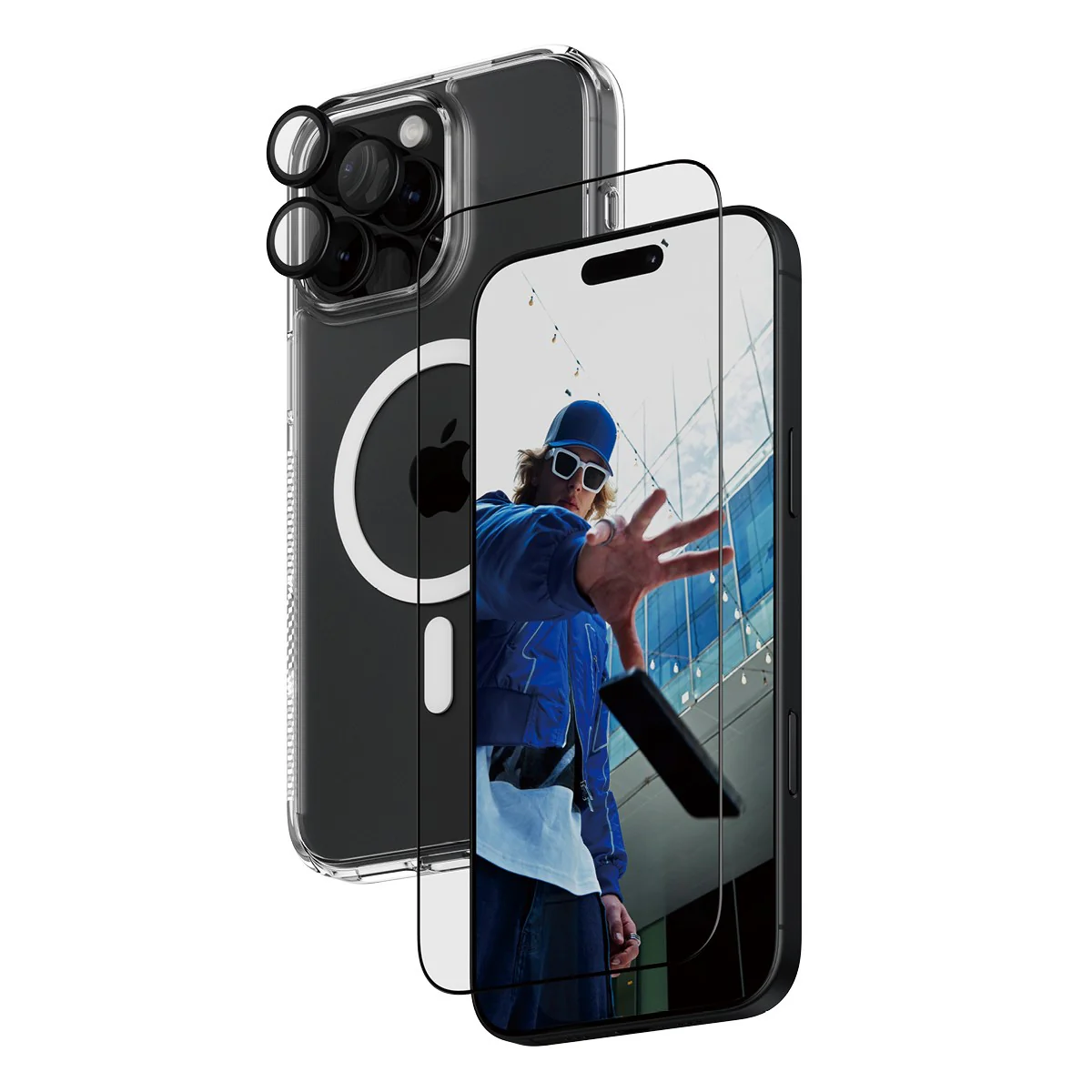 PanzerGlass® 3-in-1 Protection Bundle iPhone 16 Pro Max