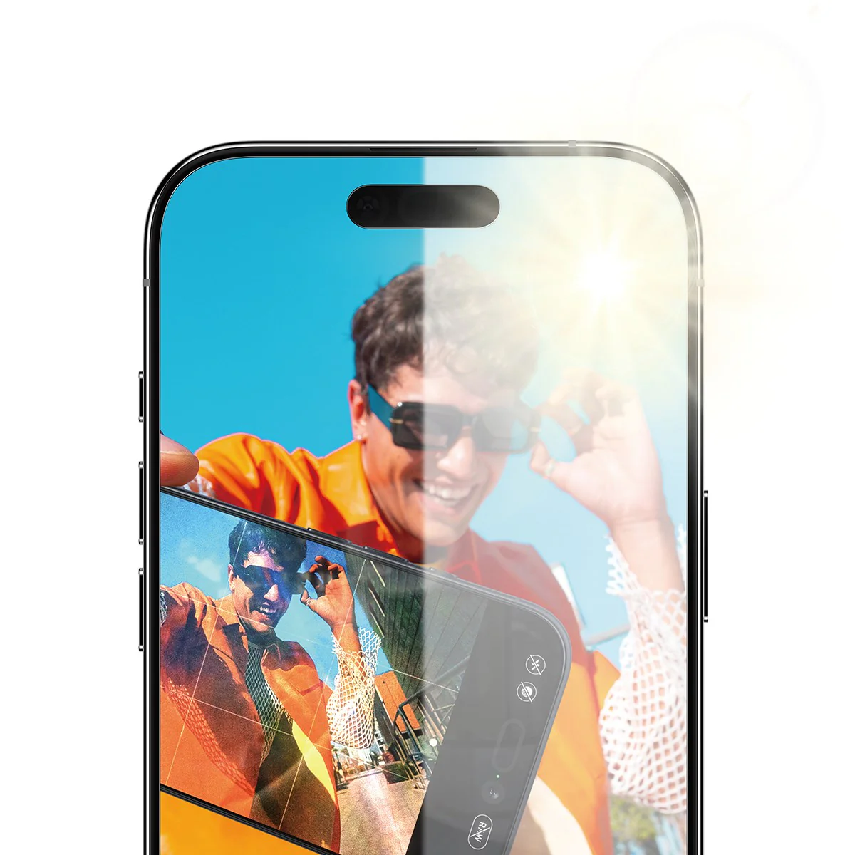 PanzerGlass® Anti-Reflective Armor Screen Protector iPhone Air w. EasyAligner