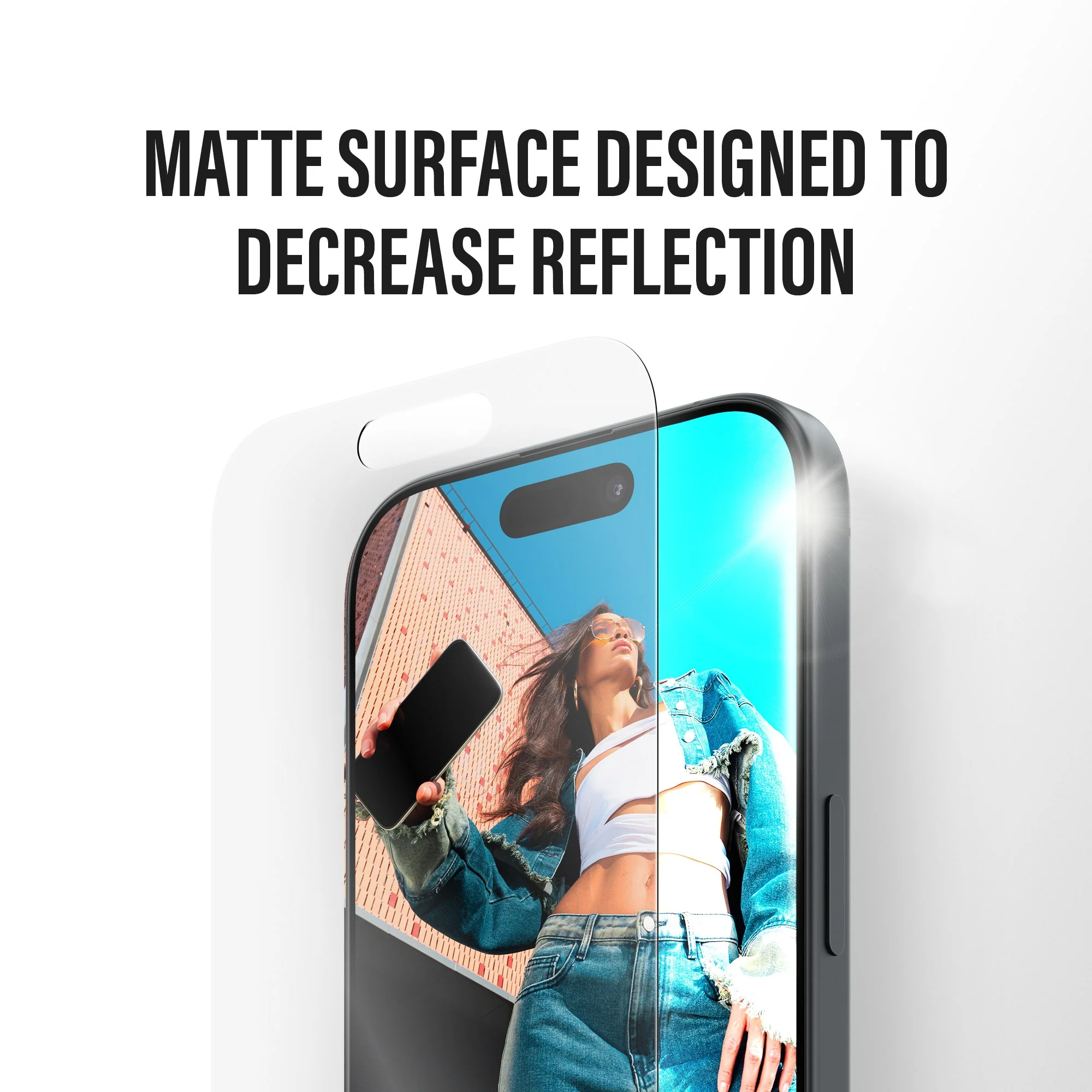 PanzerGlass® Anti-Reflective Armor Screen Protector iPhone 17 Pro Max w. EasyAligner - Image 8
