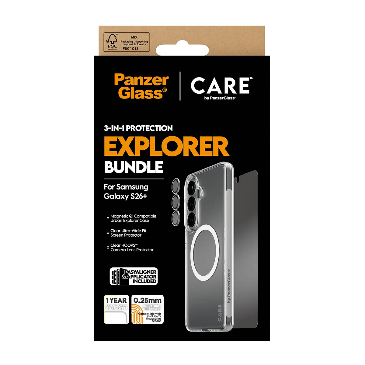 PanzerGlass® | CARE⢠by PanzerGlass® 3-in-1 Bundle Samsung Galaxy S26+ - Image 3