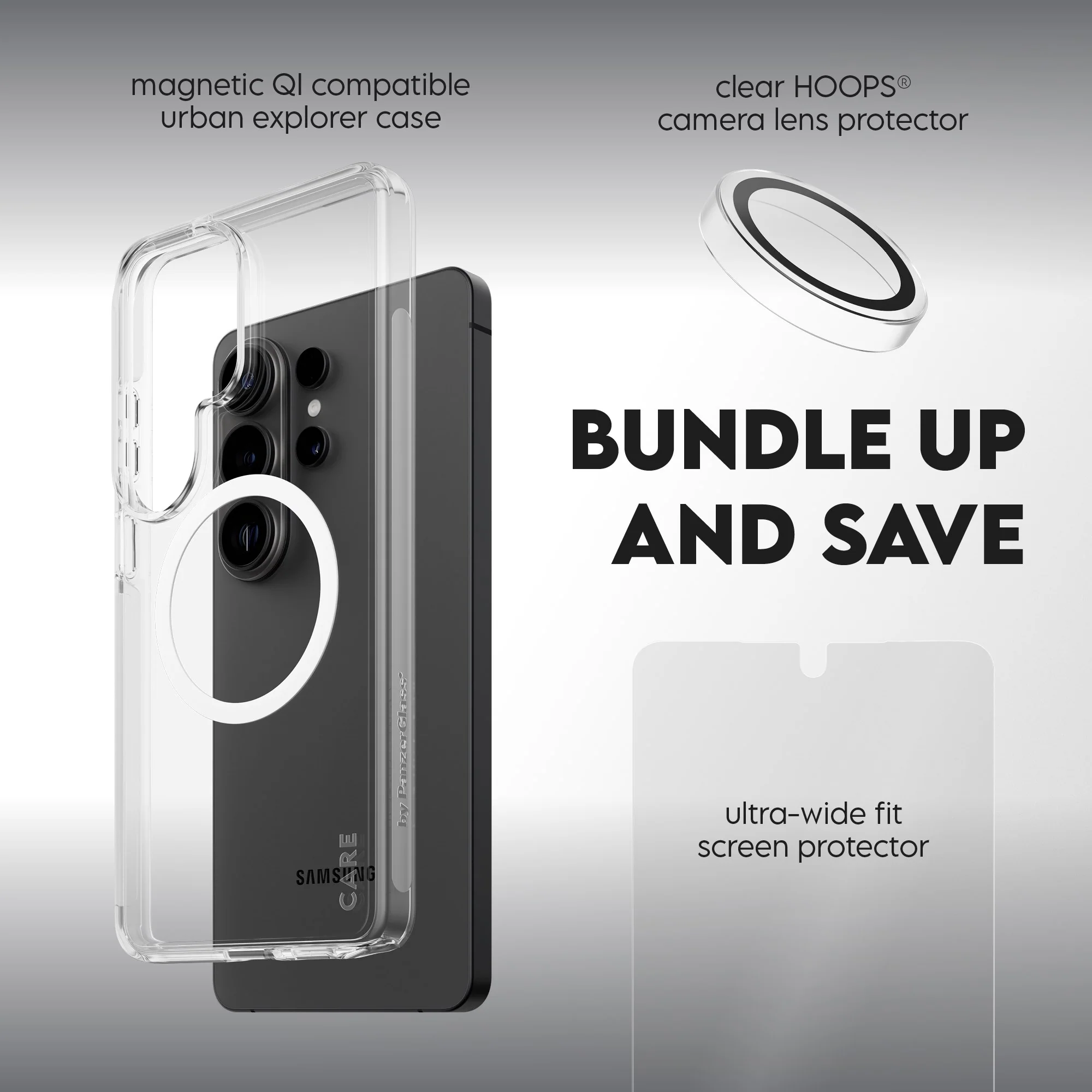PanzerGlass® | CARE™ by PanzerGlass® 3-in-1 Bundle Samsung Galaxy S26 Ultra - Image 8