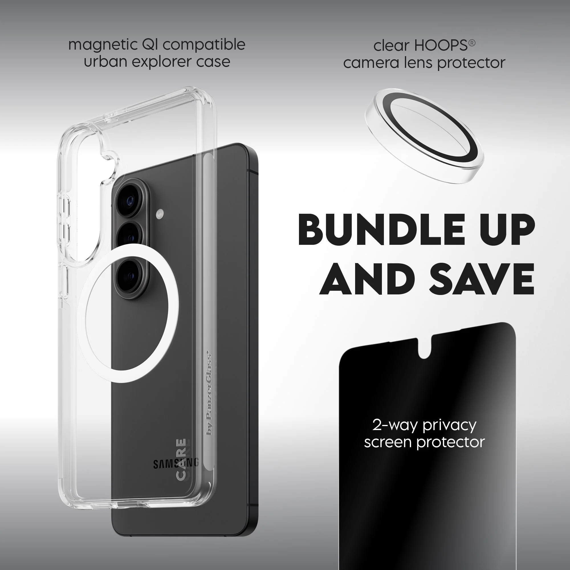 PanzerGlass® | CARE™ by PanzerGlass® Privacy 3-in-1 Bundle Samsung Galaxy S26+ - Image 9