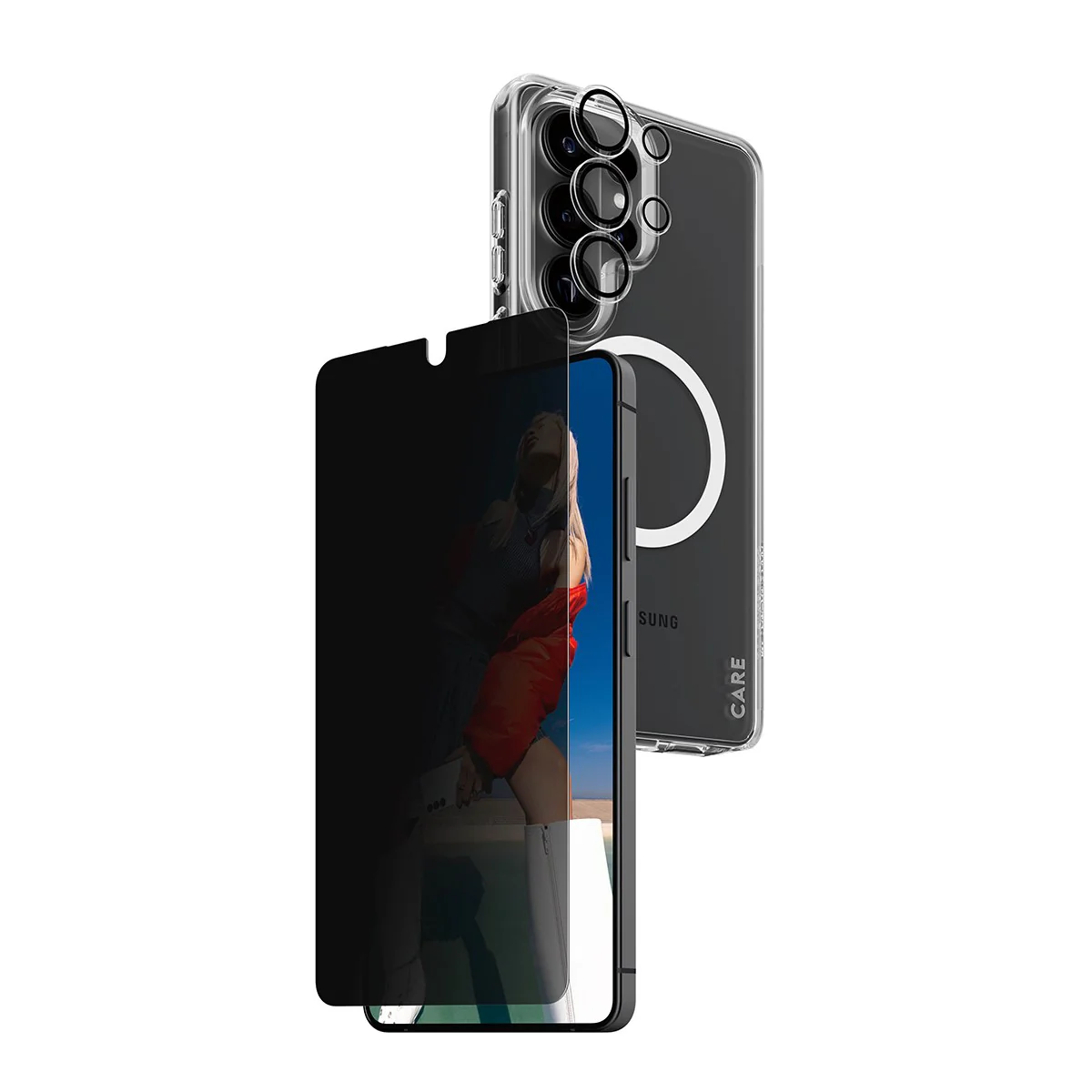 PanzerGlass® | CARE⢠by PanzerGlass® Privacy 3-in-1 Bundle Samsung Galaxy S26 Ultra