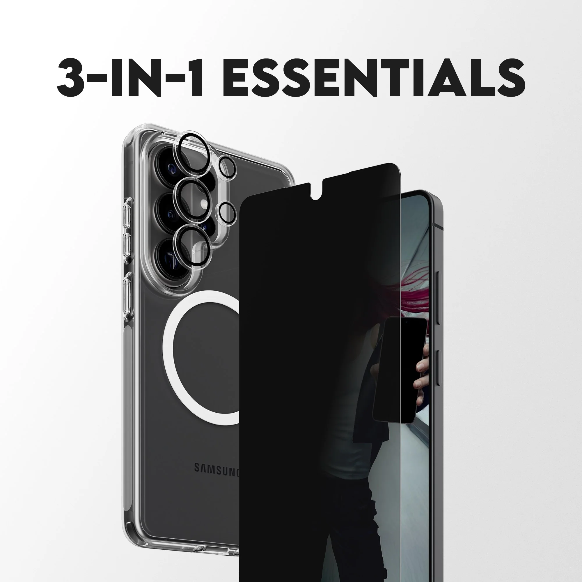 PanzerGlass® | CARE⢠by PanzerGlass® Privacy 3-in-1 Bundle Samsung Galaxy S26 Ultra - Image 8