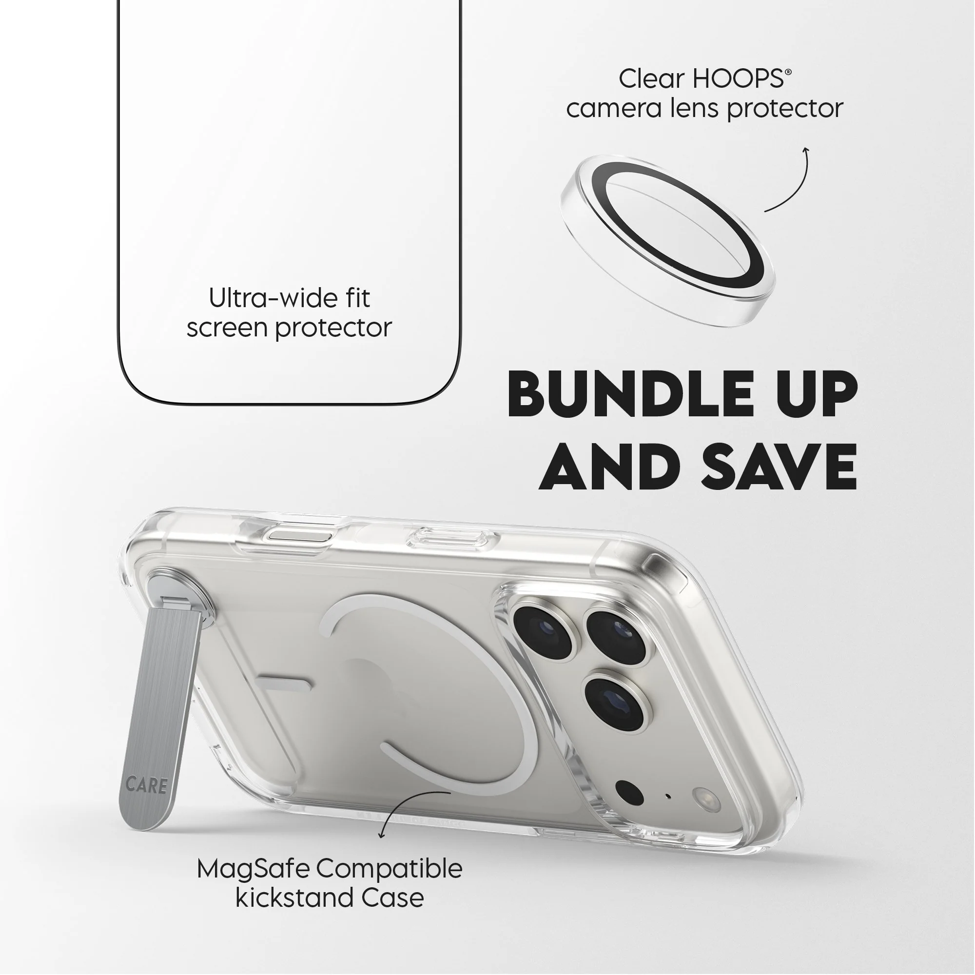 PanzerGlass® | CARE™ by PanzerGlass® 3-in-1 Kick Bundle iPhone 17 Pro - Image 7