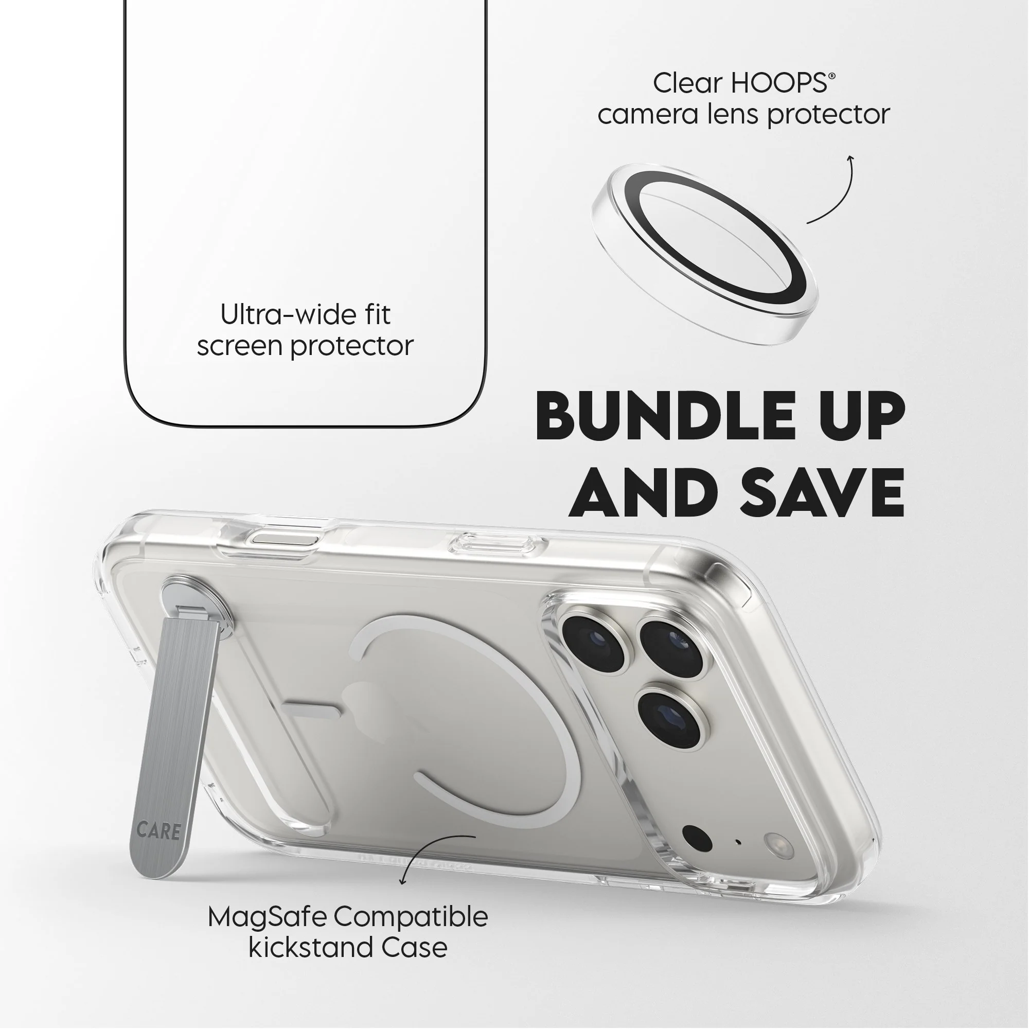 PanzerGlass® | CARE™ by PanzerGlass® 3-in-1 Kick Bundle iPhone 17 Pro Max - Image 7