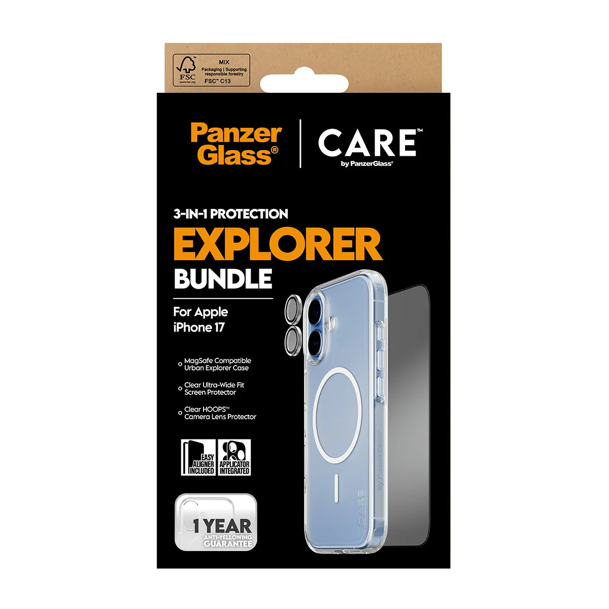 PanzerGlass® | CARE™ by PanzerGlass® 3-in-1 Bundle iPhone 17 - Image 3