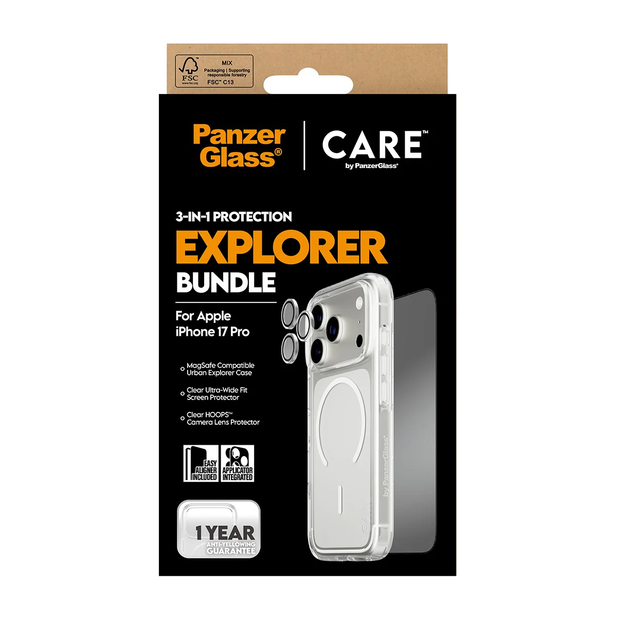PanzerGlass® | CARE™ by PanzerGlass® 3-in-1 Bundle iPhone 17 Pro - Image 3