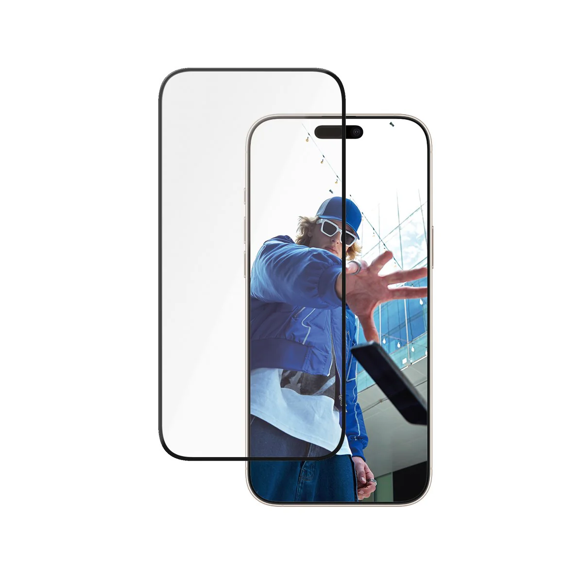 PanzerGlass® Ceramic Screen Protector iPhone 16 Pro Max | Ultra-Wide Fit w. EasyAligner