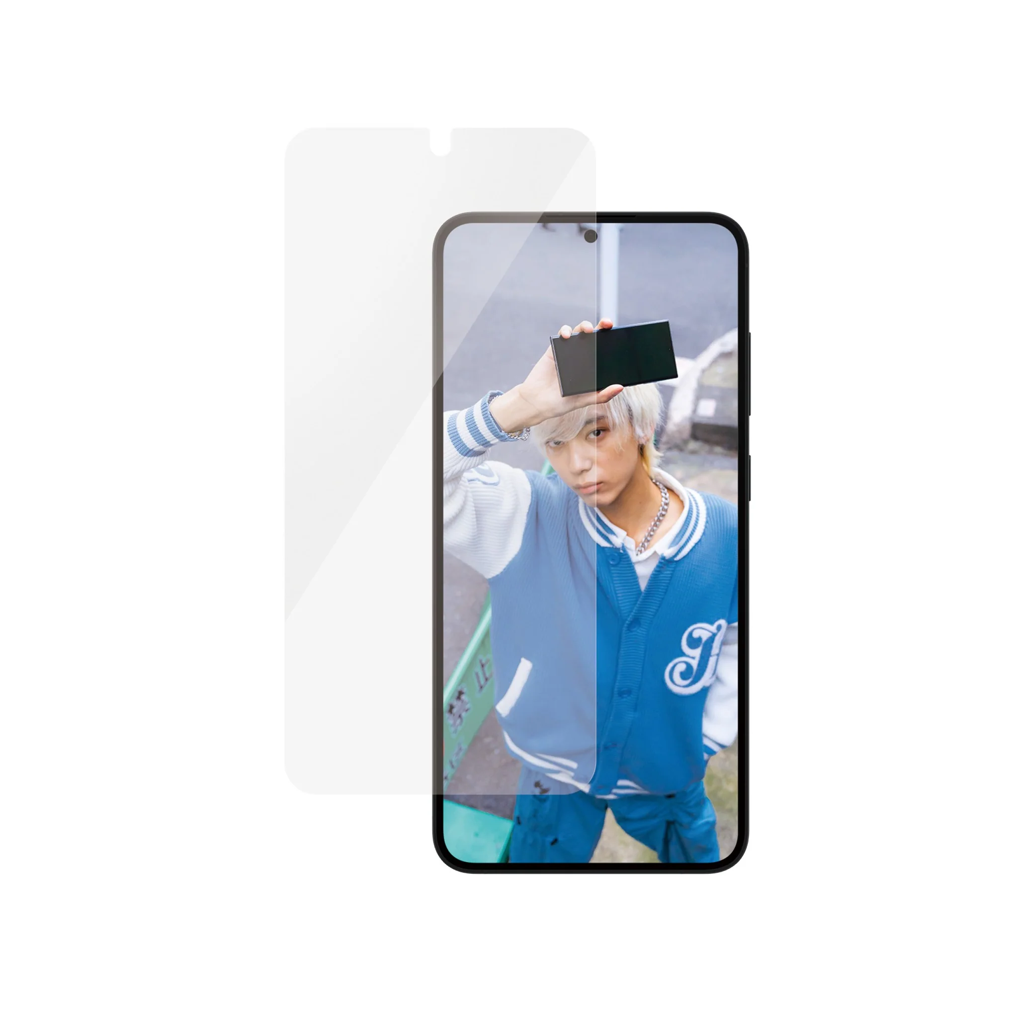 PanzerGlass® Ceramic Screen Protector Samsung Galaxy S25+ | S24+ | Ultra-Wide Fit w. EasyAligner