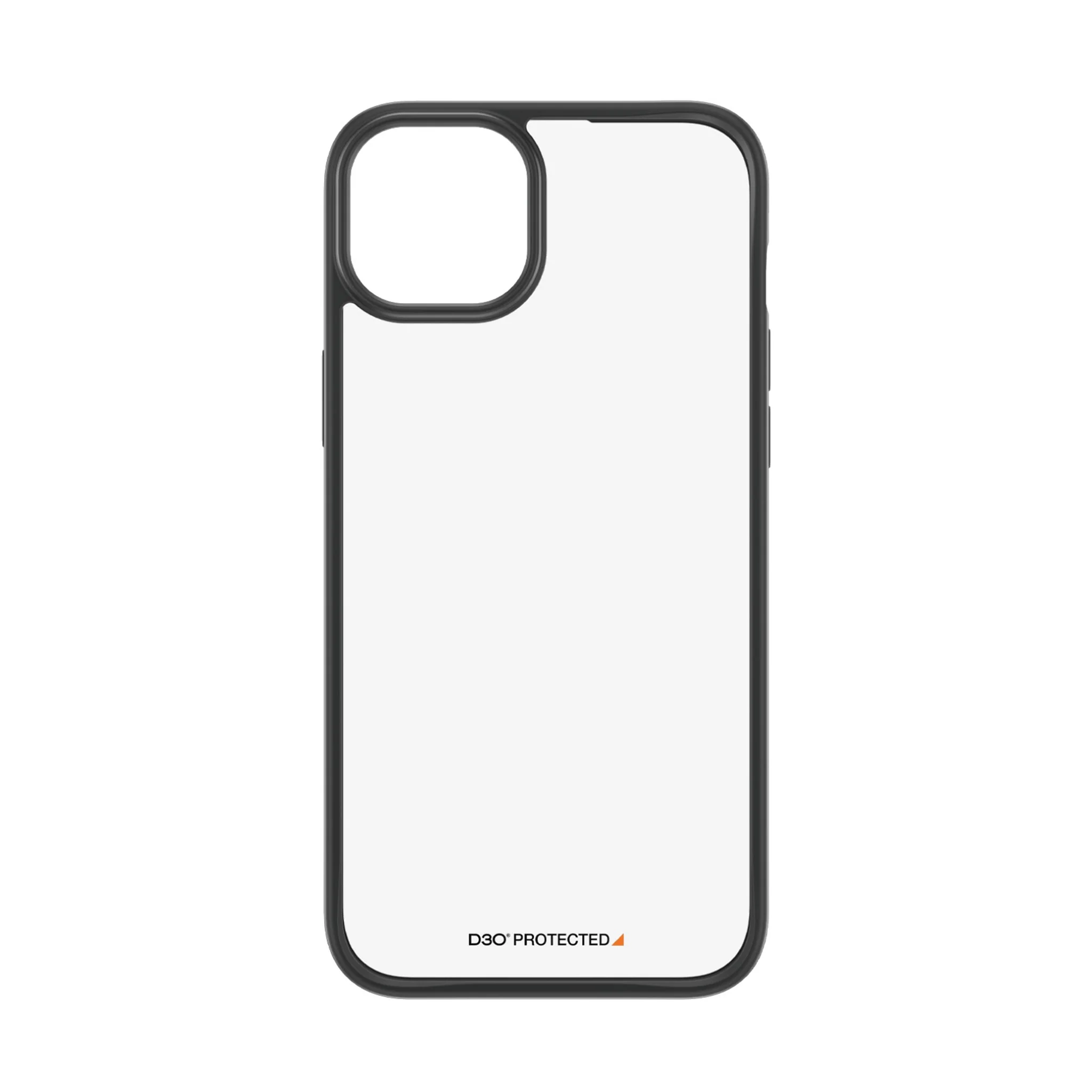 PanzerGlass® ClearCase Transparent w. Black Frame & D3O® iPhone 15 Plus - Image 4