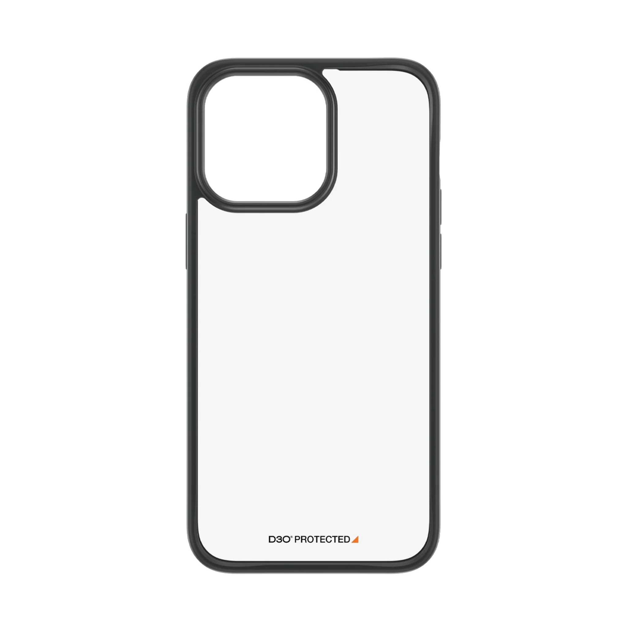 PanzerGlass® ClearCase Transparent w. Black Frame & D3O® iPhone 15 Pro Max - Image 4
