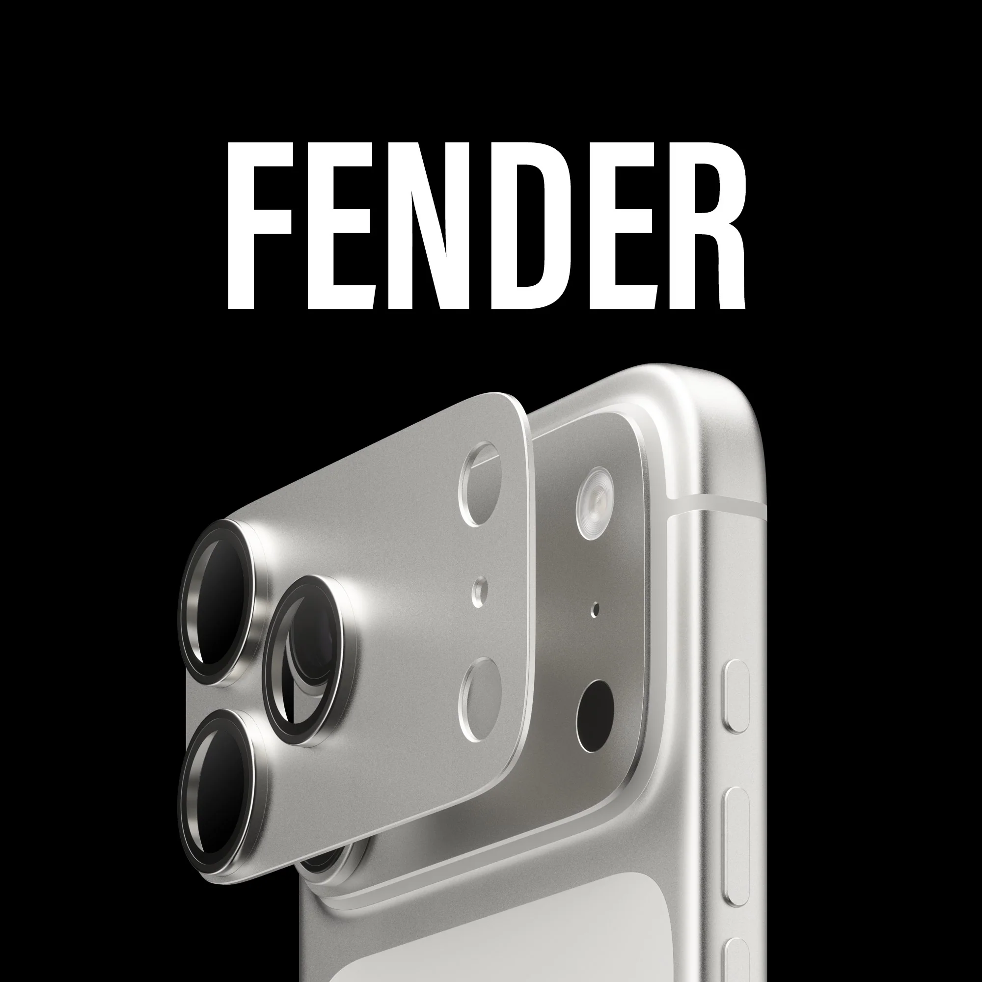 PanzerGlass® Fender Camera Protector Silver iPhone 17 Pro - Image 6