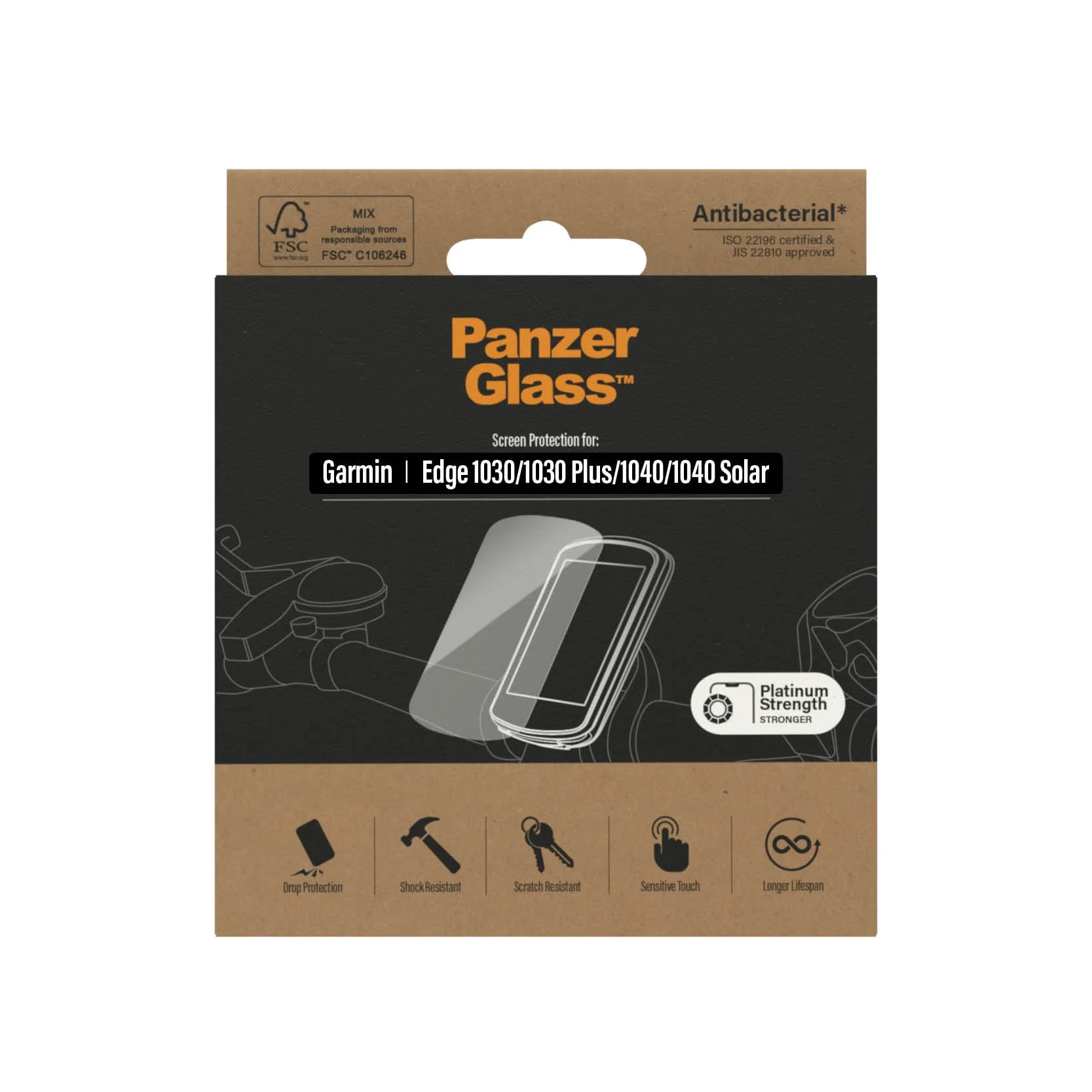 PanzerGlass® Garmin Edge 1030 | 1040 - Anti-Glare | Screen Protector Glass - Image 3