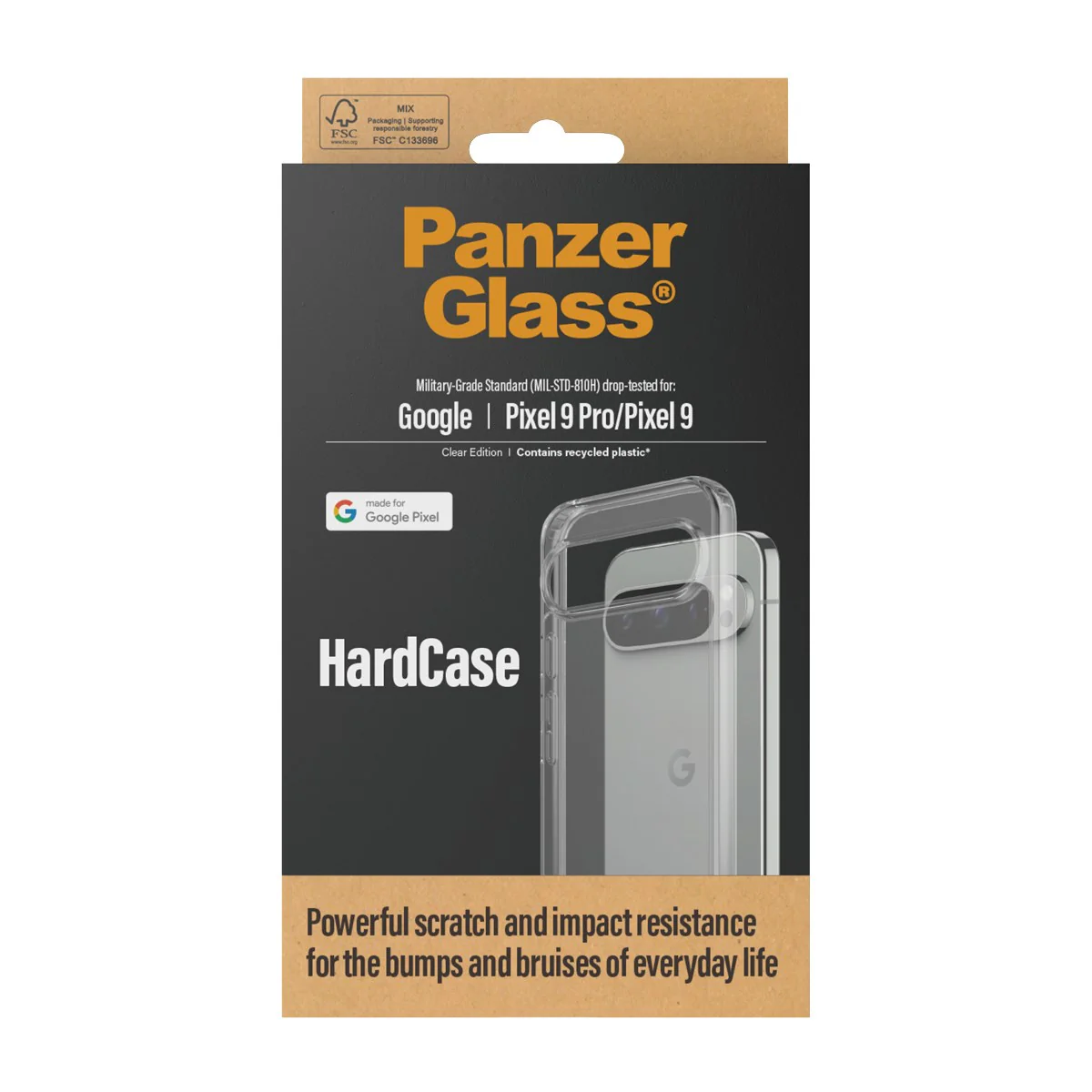 PanzerGlass® HardCase Transparent Google Pixel 9 Pro 5G | 9 5G - Image 3