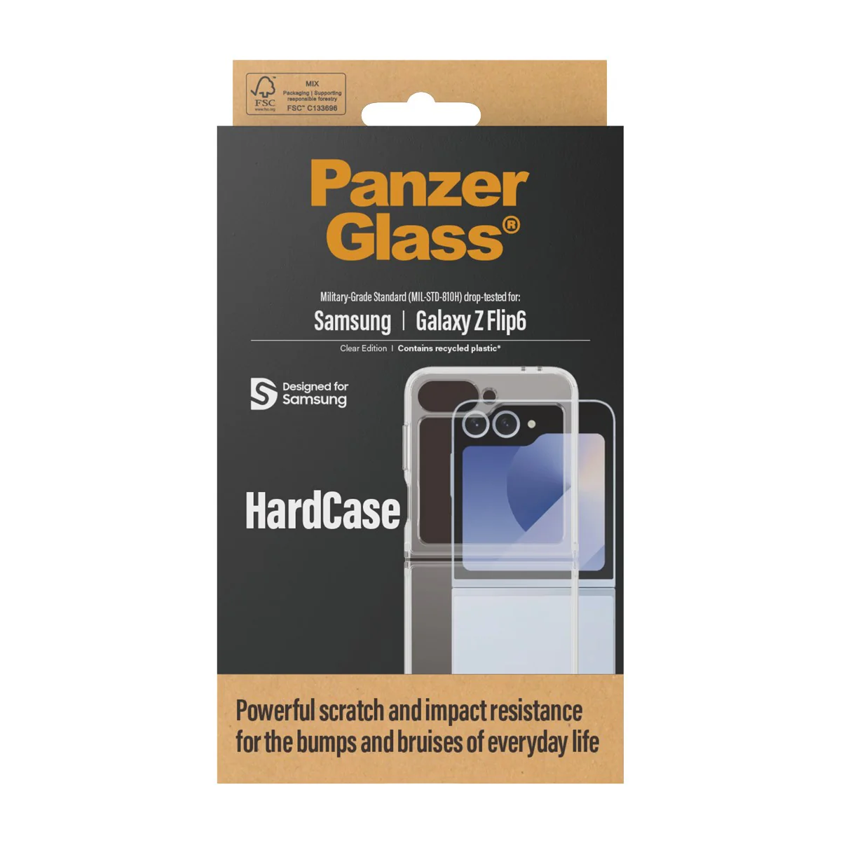 PanzerGlass® HardCase Transparent Samsung Galaxy Z Flip6 - Image 3