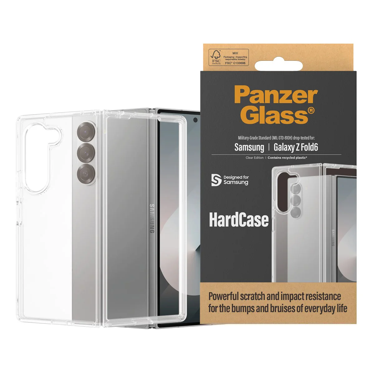 PanzerGlass® HardCase Transparent Samsung Galaxy Z Fold6 - Image 2