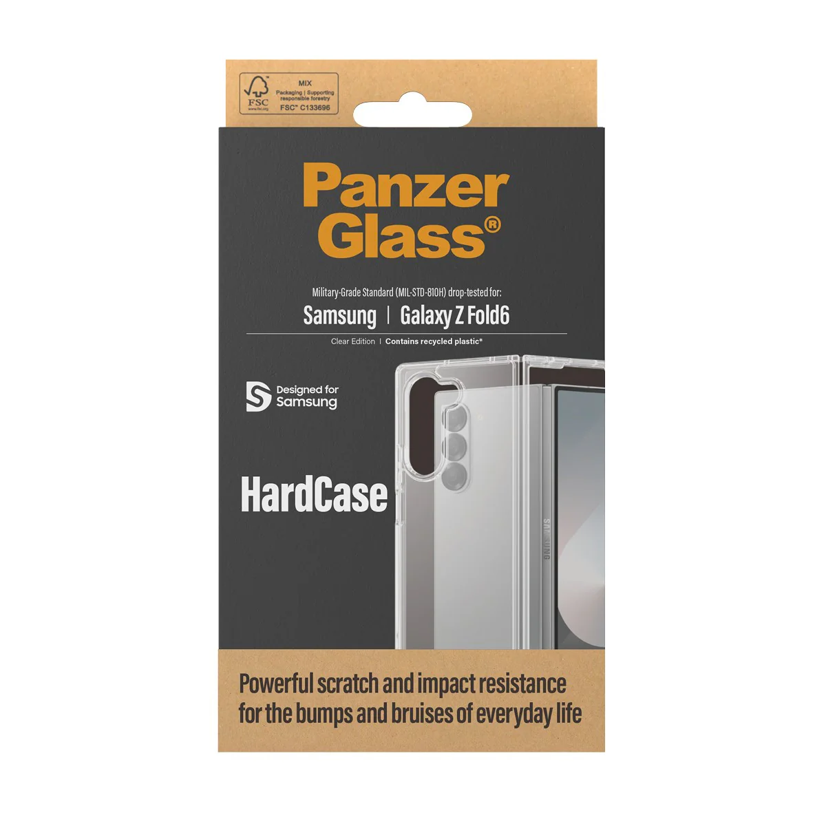 PanzerGlass® HardCase Transparent Samsung Galaxy Z Fold6 - Image 3