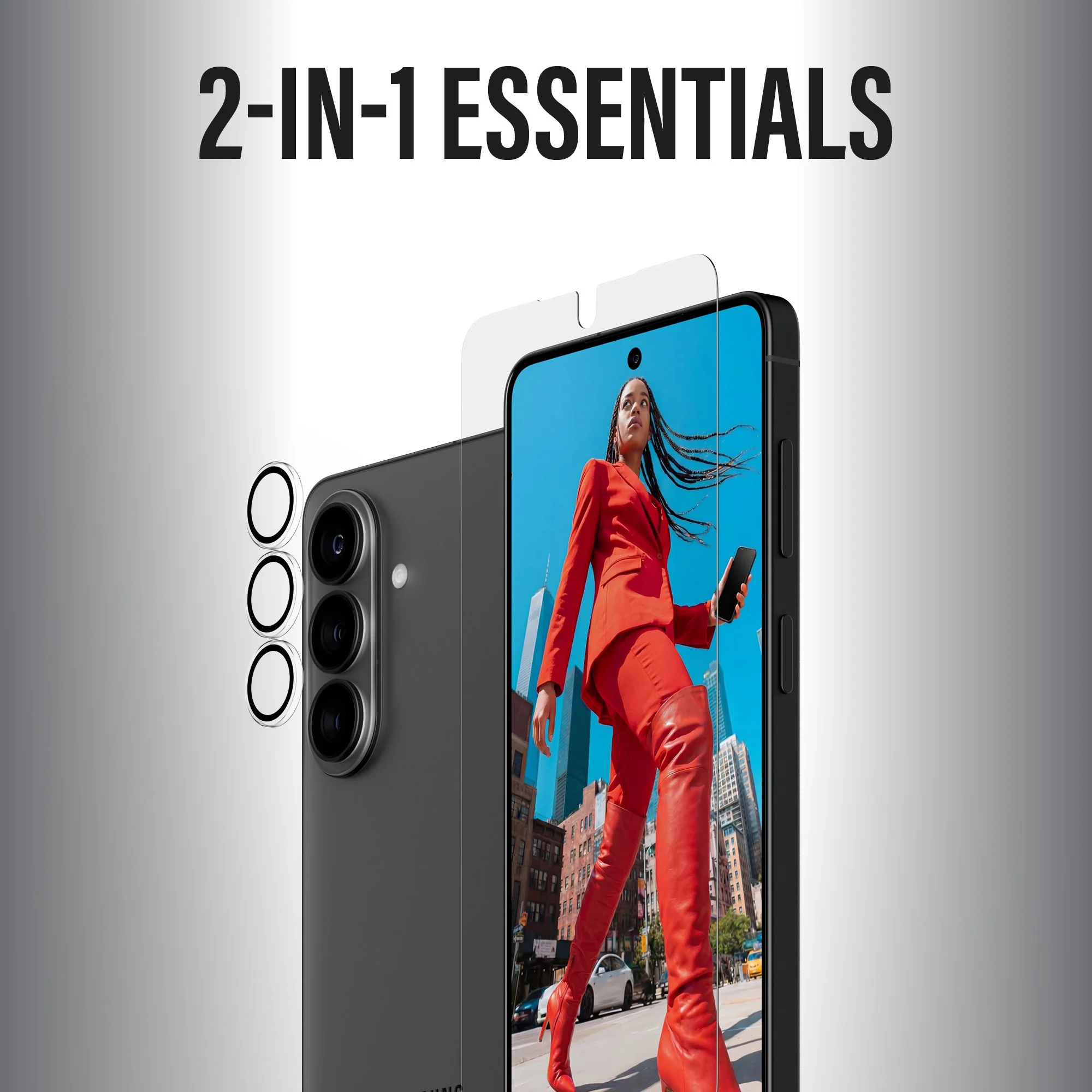 PanzerGlass® Hoops® 2-in-1 Bundle Samsung Galaxy S26 | Ultra-Wide Fit - Image 7