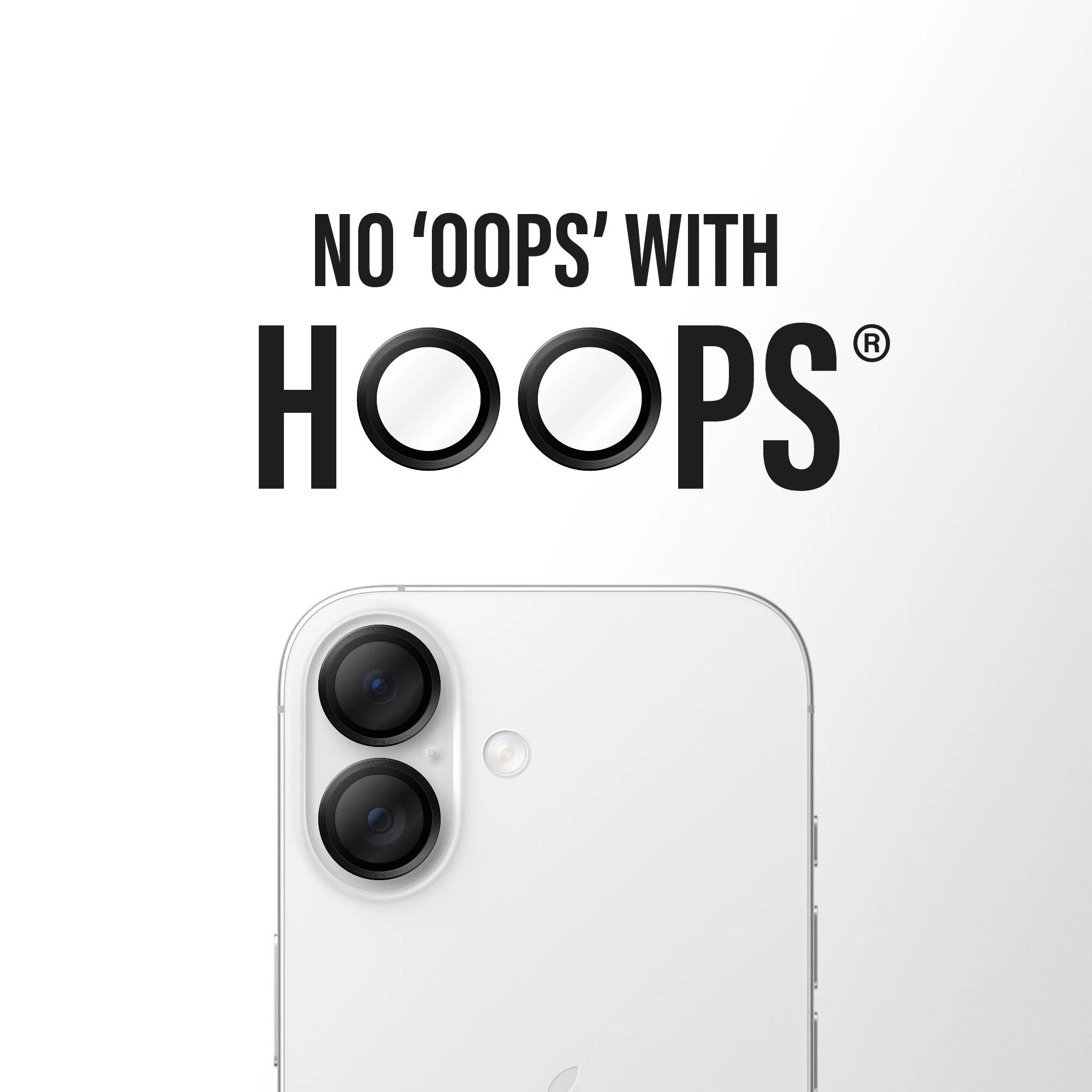 PanzerGlassÂź HoopsÂź Camera Lens Protector Black iPhone 17 | iPhone 16 | 16 Plus - Image 6