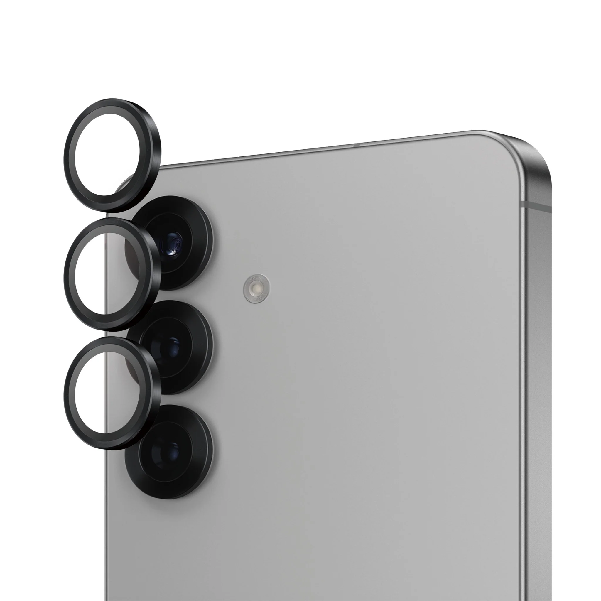 PanzerGlass® Hoops® Camera Lens Protector Black Samsung Galaxy S25