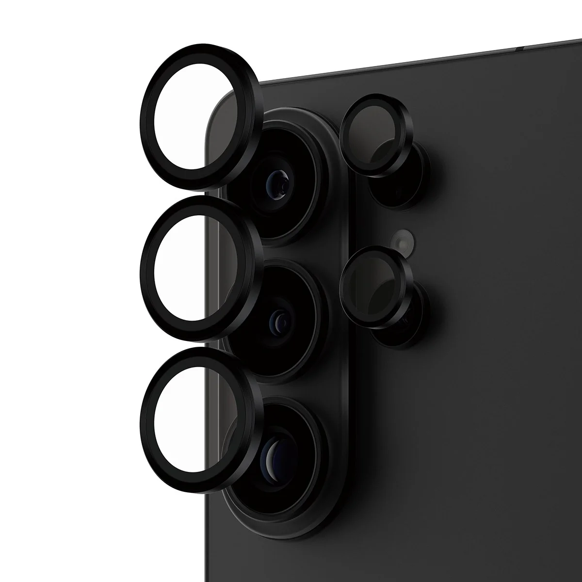 PanzerGlassÂź HoopsÂź Camera Lens Protector Black Samsung Galaxy S26 Ultra