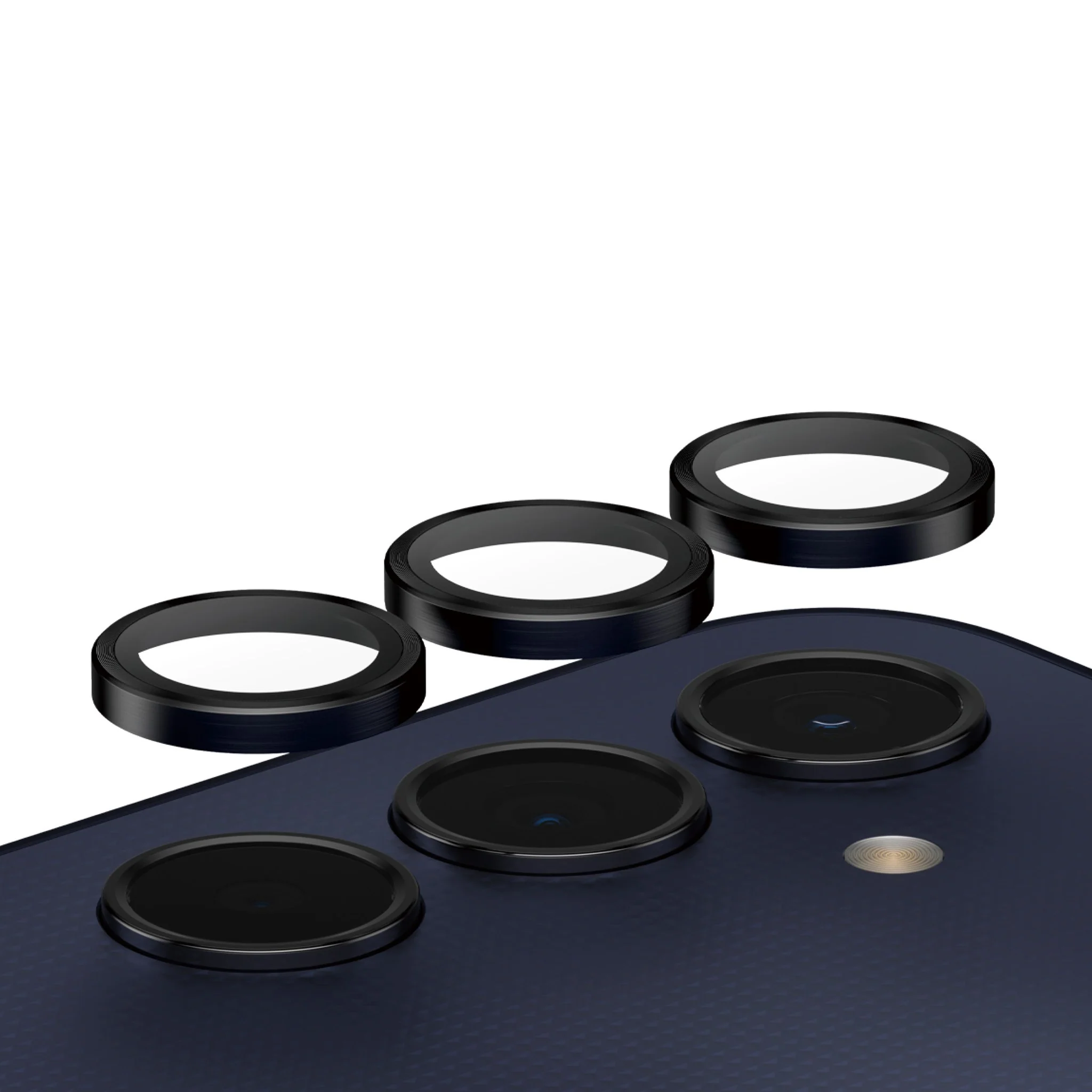 PanzerGlass® Hoops® Camera Lens Protector Black Samsung Galaxy A25 5G