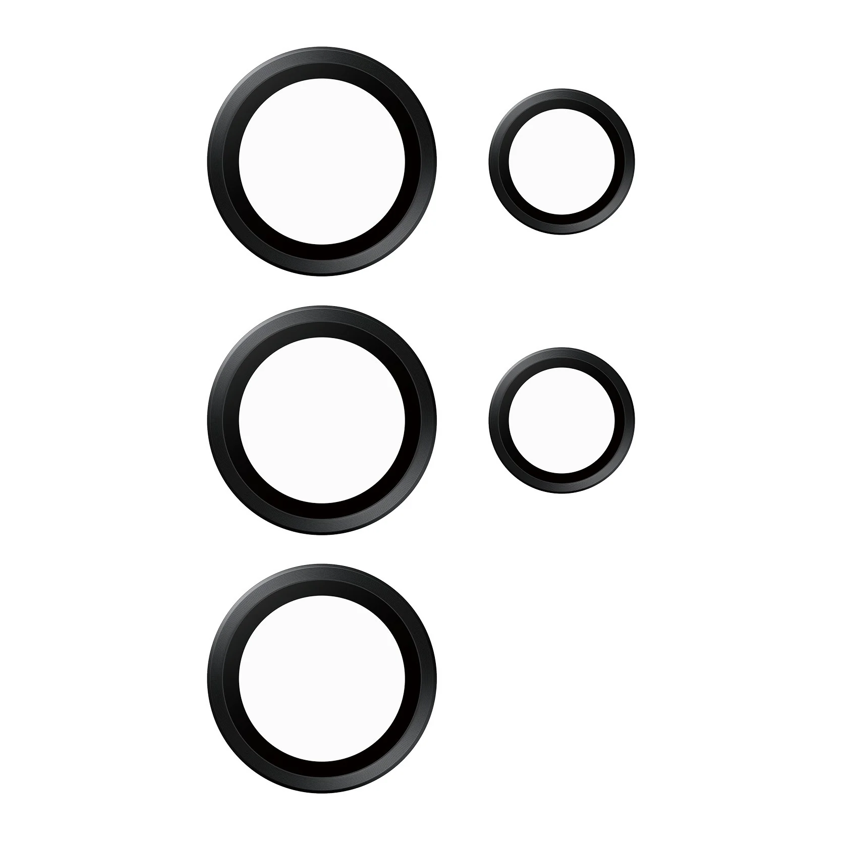PanzerGlass® Hoops® Camera Lens Protector Black Samsung Galaxy S24 Ultra - Image 4