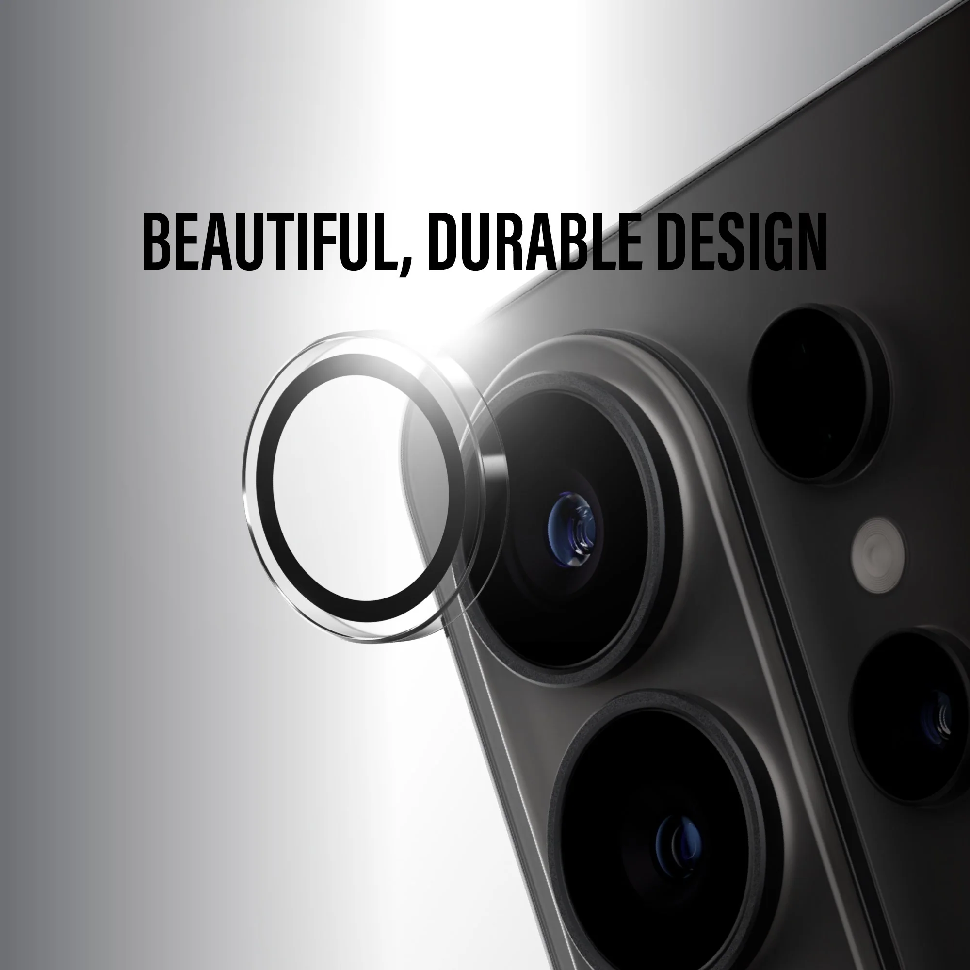 PanzerGlass® Hoops® Camera Lens Protector Transparent Samsung Galaxy S26 Ultra - Image 10