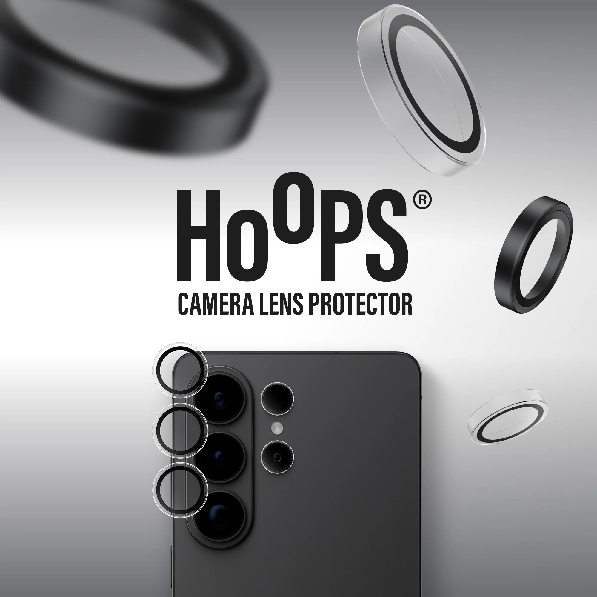 PanzerGlass® Hoops® Camera Lens Protector Transparent Samsung Galaxy S26 Ultra - Image 7