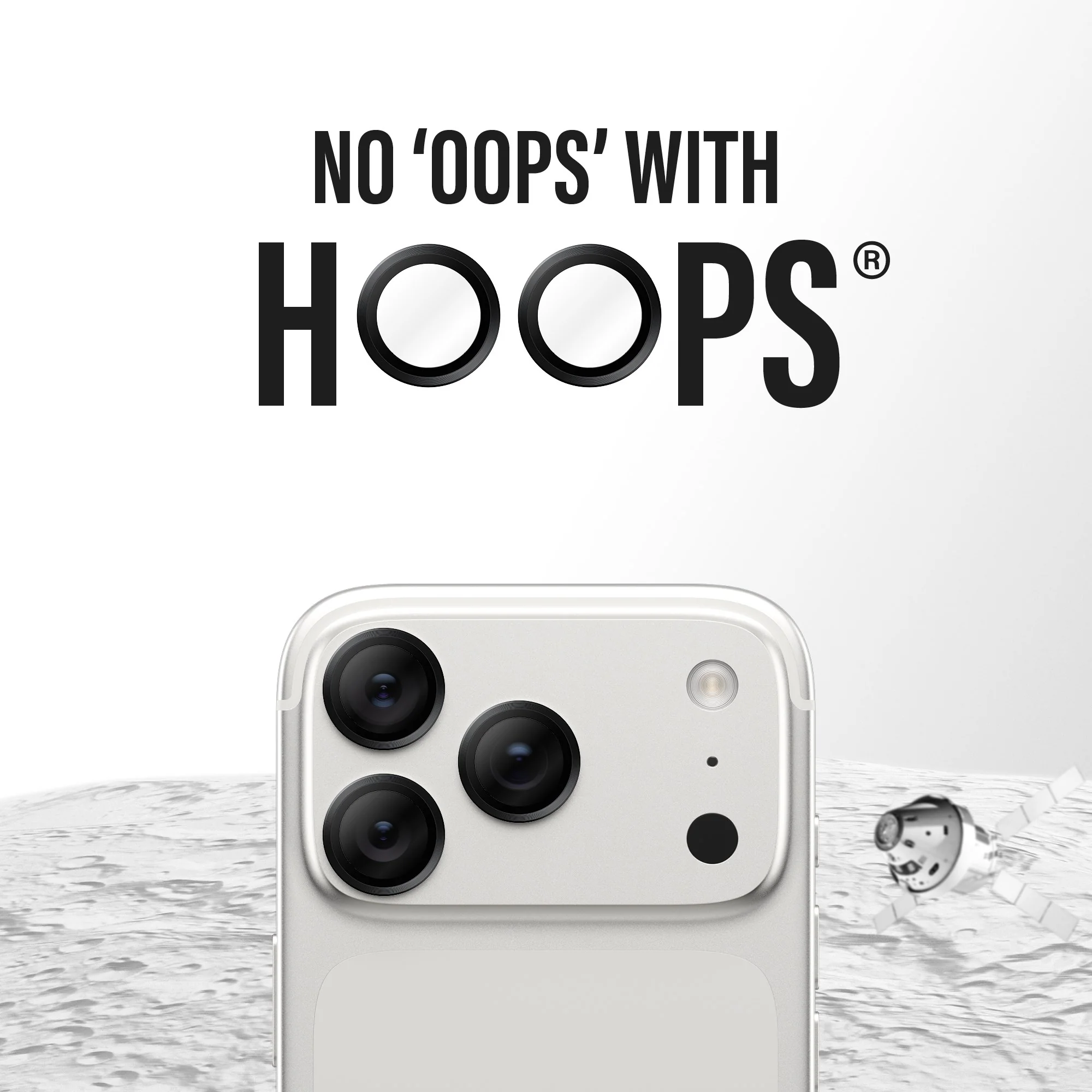 PanzerGlass® Hoops® Ceramic II Camera Lens Protector iPhone 17 Pro | iPhone 17 Pro Max | iPhone 16 Pro | 16 Pro Max - Image 6