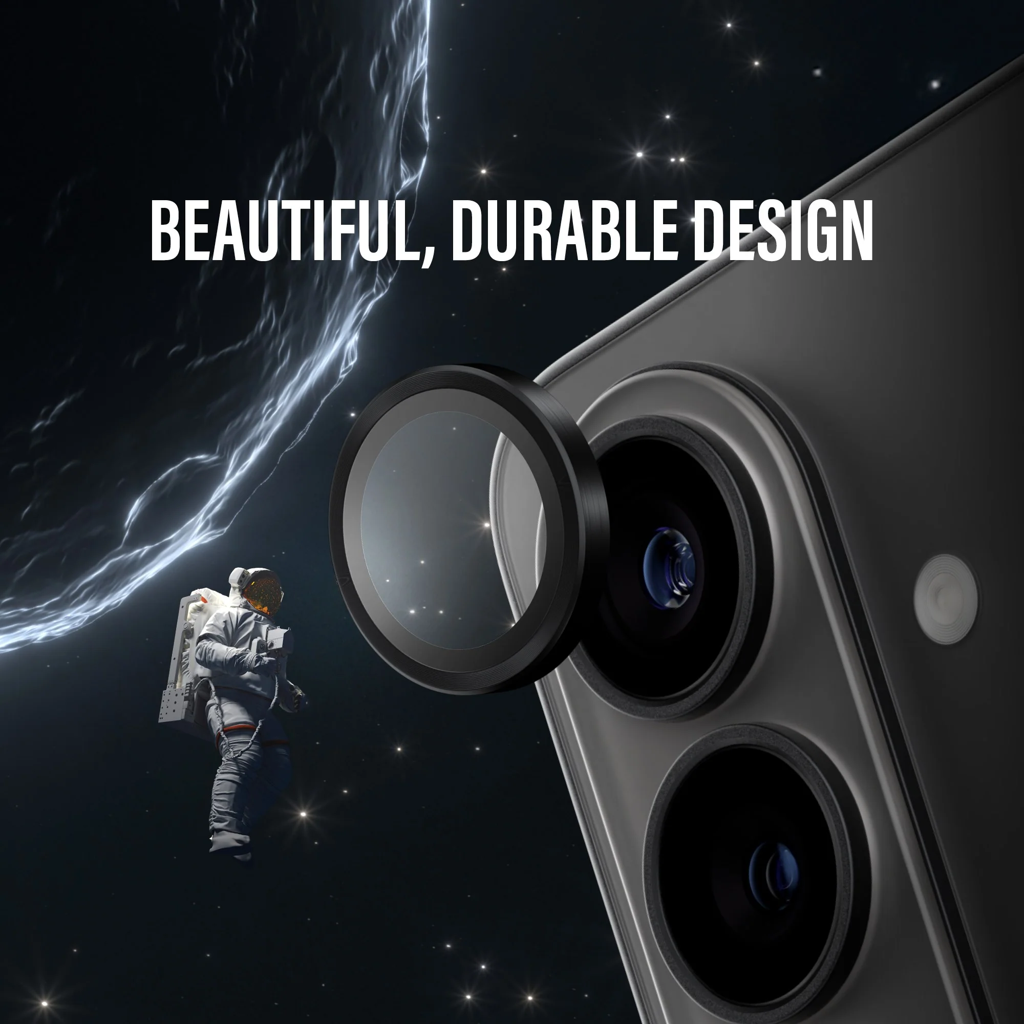 PanzerGlass® Hoops® Ceramic II Camera Lens Protector Samsung Galaxy S26 | S26+ - Image 11