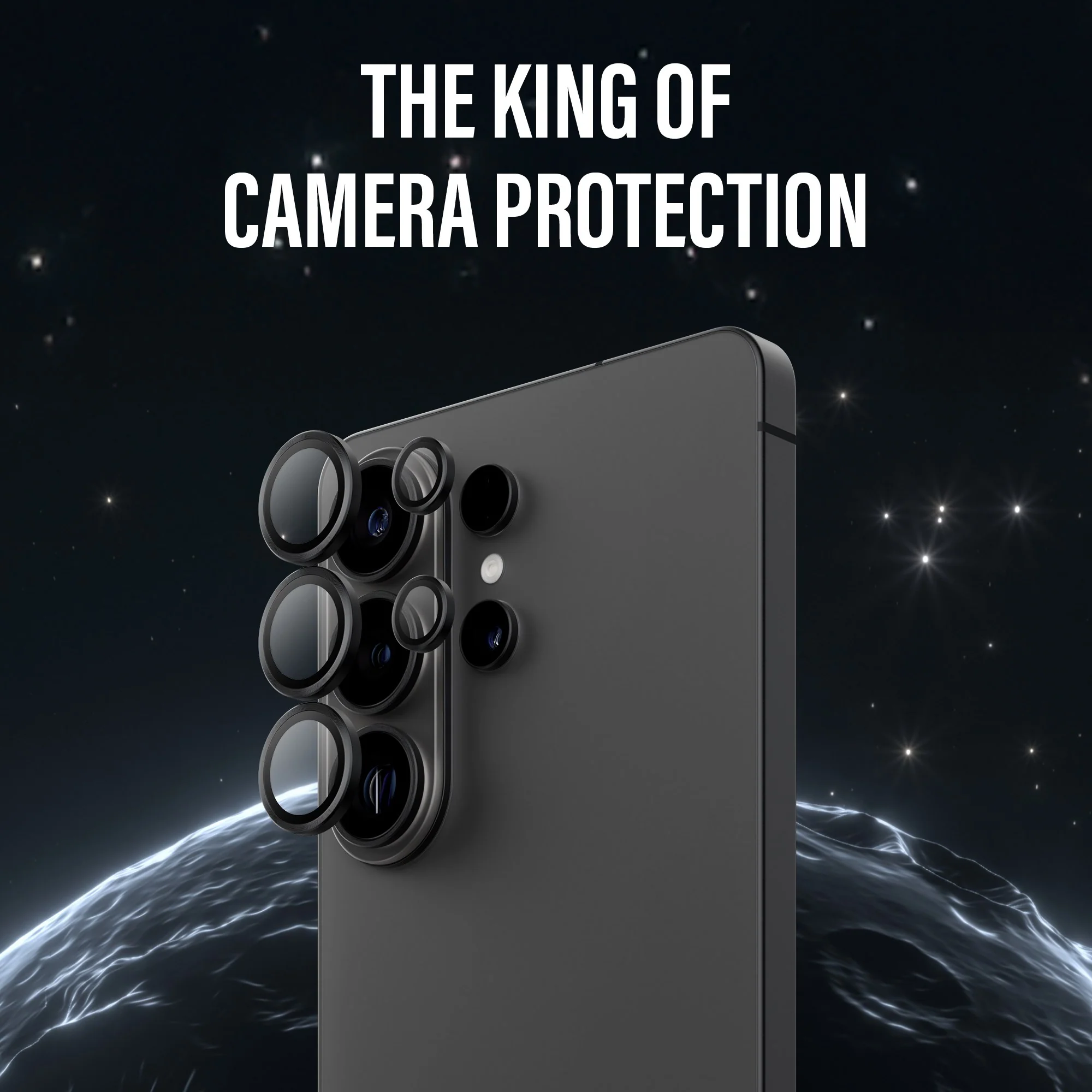 PanzerGlass® Hoops® Ceramic II Camera Lens Protector Samsung Galaxy S26 Ultra - Image 10