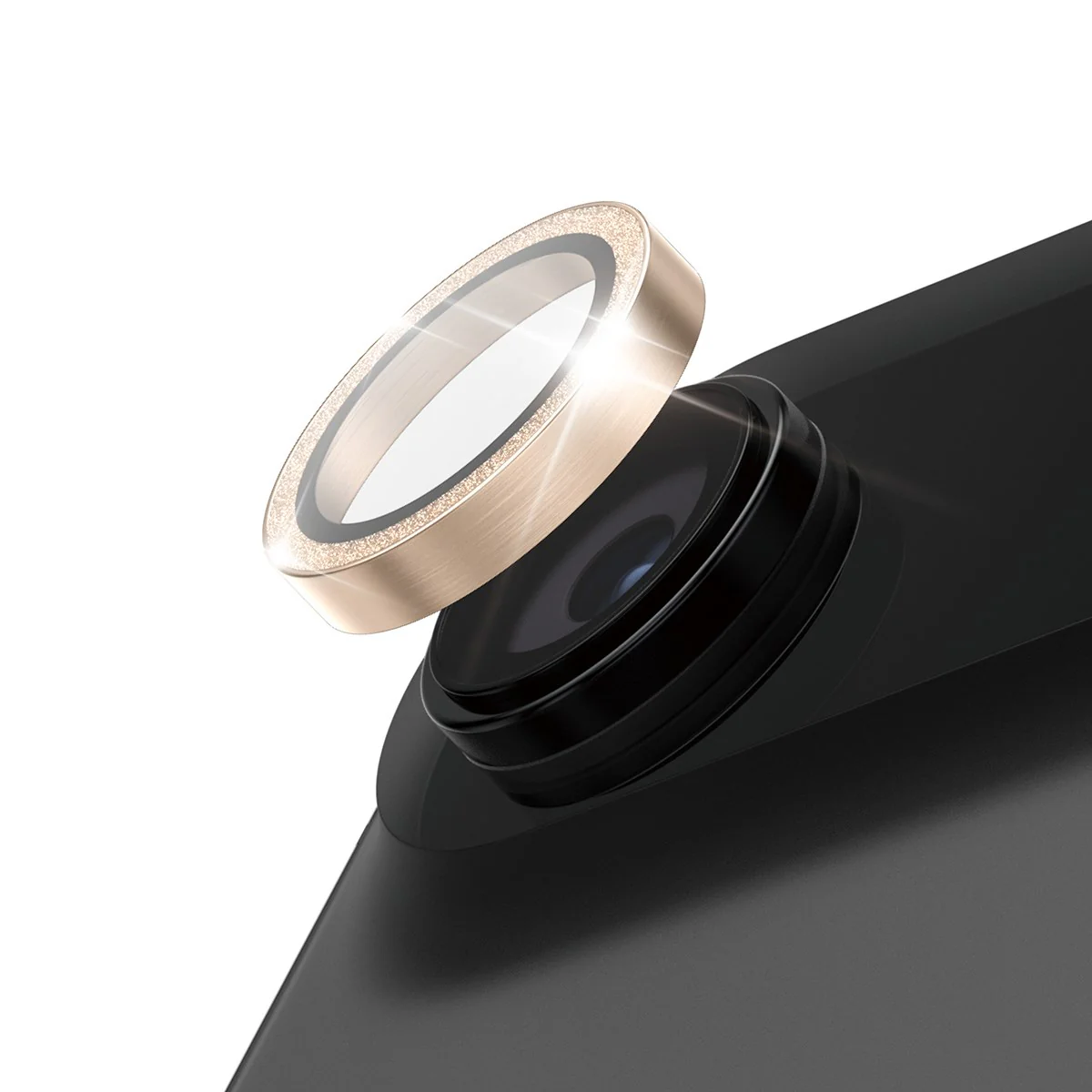 PanzerGlass® Hoops® Camera Lens Protector Glitter Gold iPhone Air