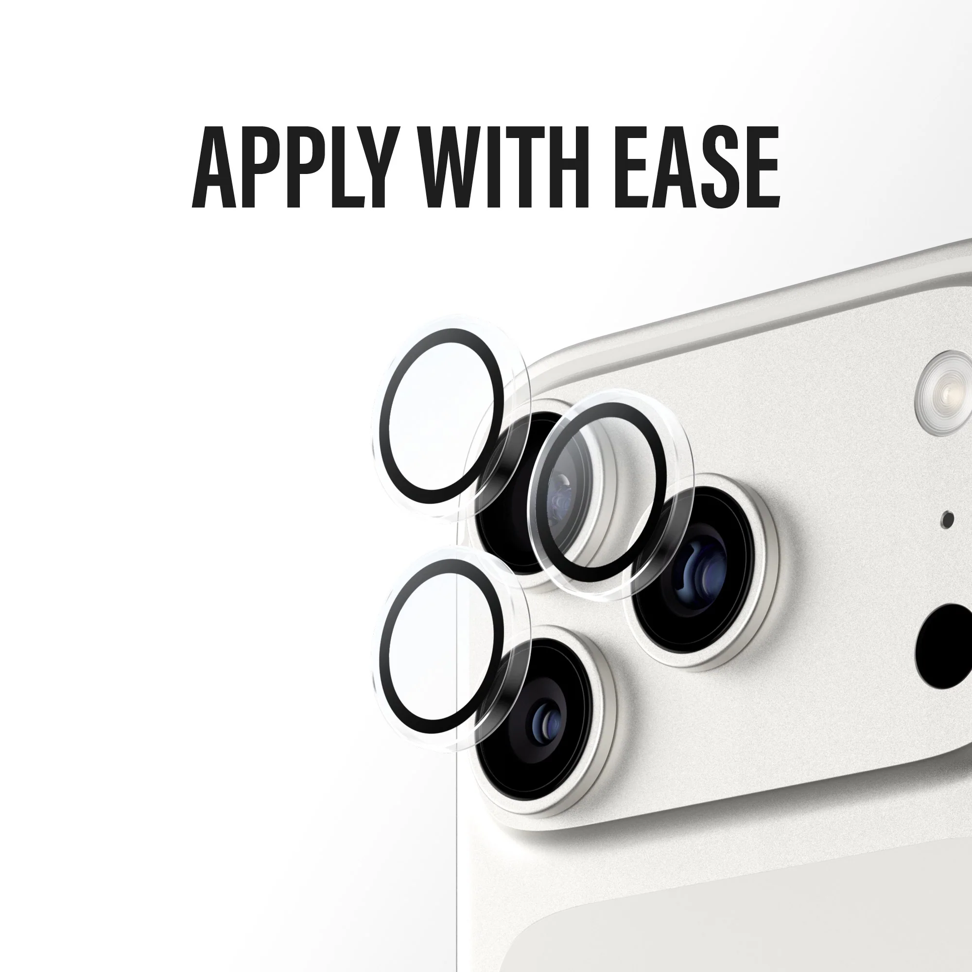 PanzerGlass® Hoops® Camera Lens Protector Transparent iPhone 17 Pro | iPhone 17 Pro Max | iPhone 16 Pro | 16 Pro Max - Image 10