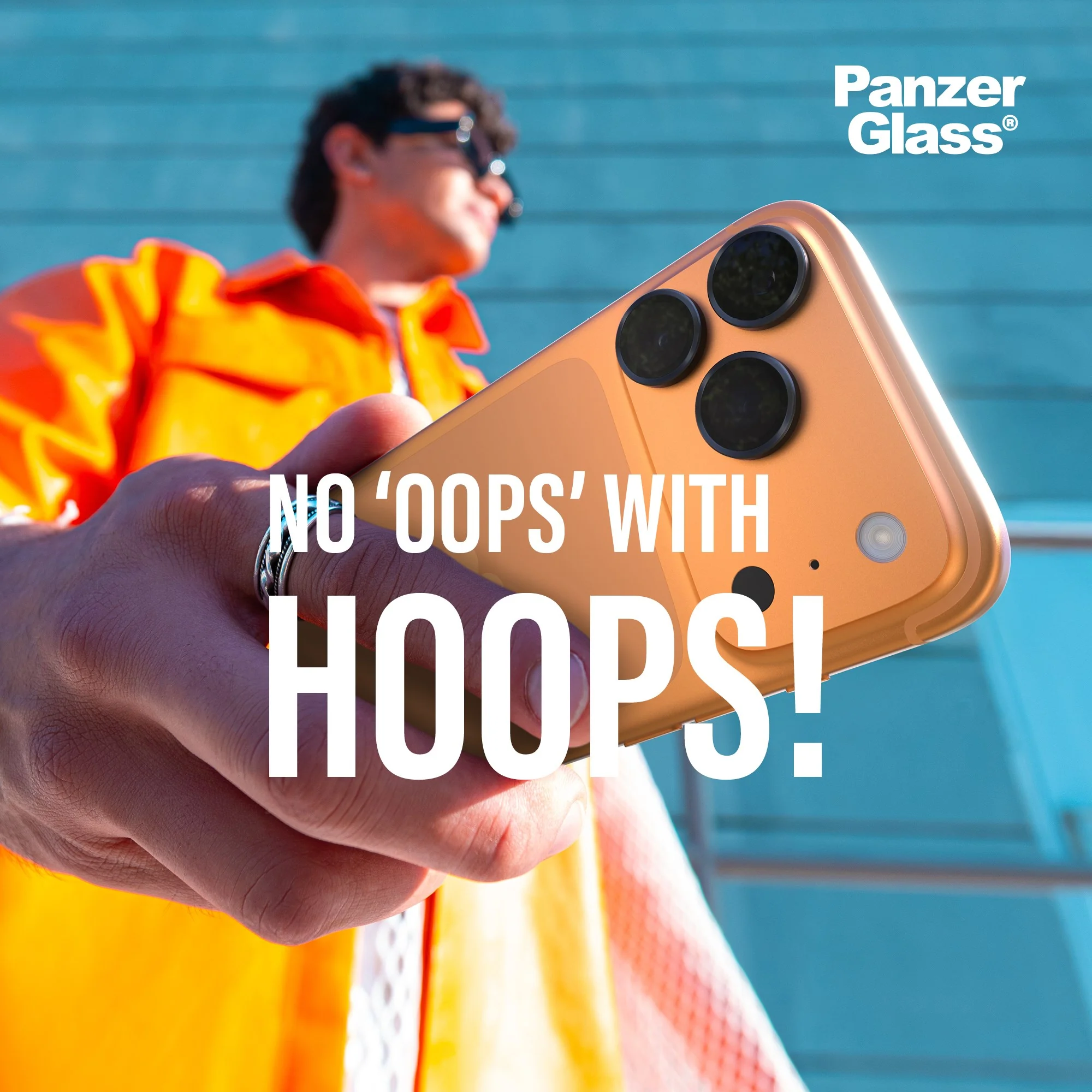PanzerGlass® Hoops® Camera Lens Protector Transparent iPhone 17 Pro | iPhone 17 Pro Max | iPhone 16 Pro | 16 Pro Max - Image 7