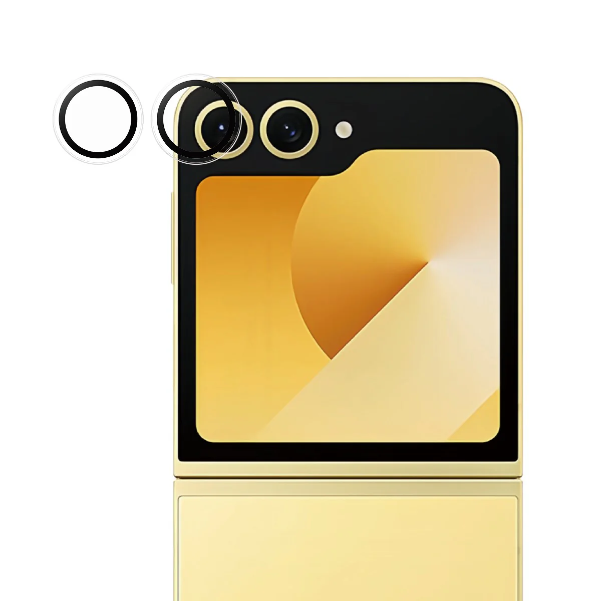 PanzerGlassÂź HoopsÂź Camera Lens Protector Transparent Samsung Galaxy Z Flip7 FE