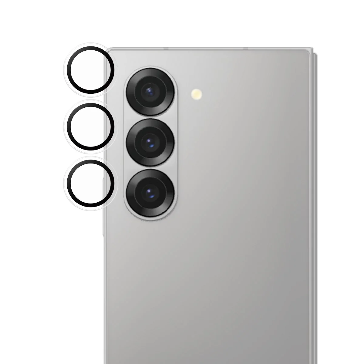 PanzerGlass® Hoops® Camera Lens Protector Transparent Samsung Galaxy new Fold7 | Fold 7