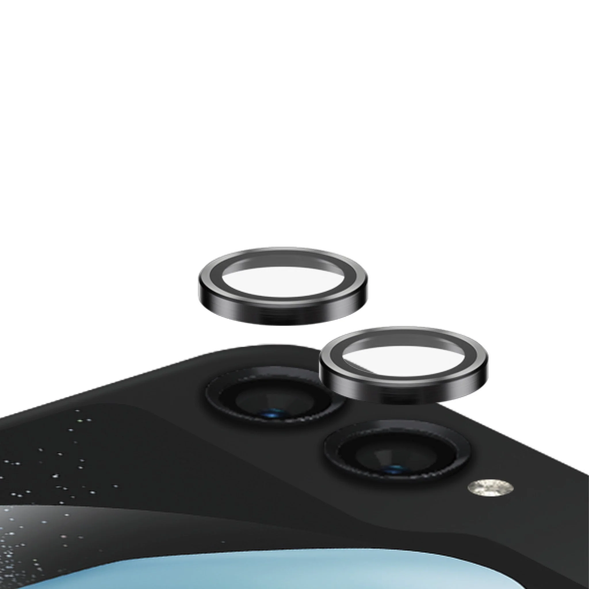 PanzerGlassÂź HoopsÂź Camera Lens Protector Black Samsung Galaxy Z Flip5 5G